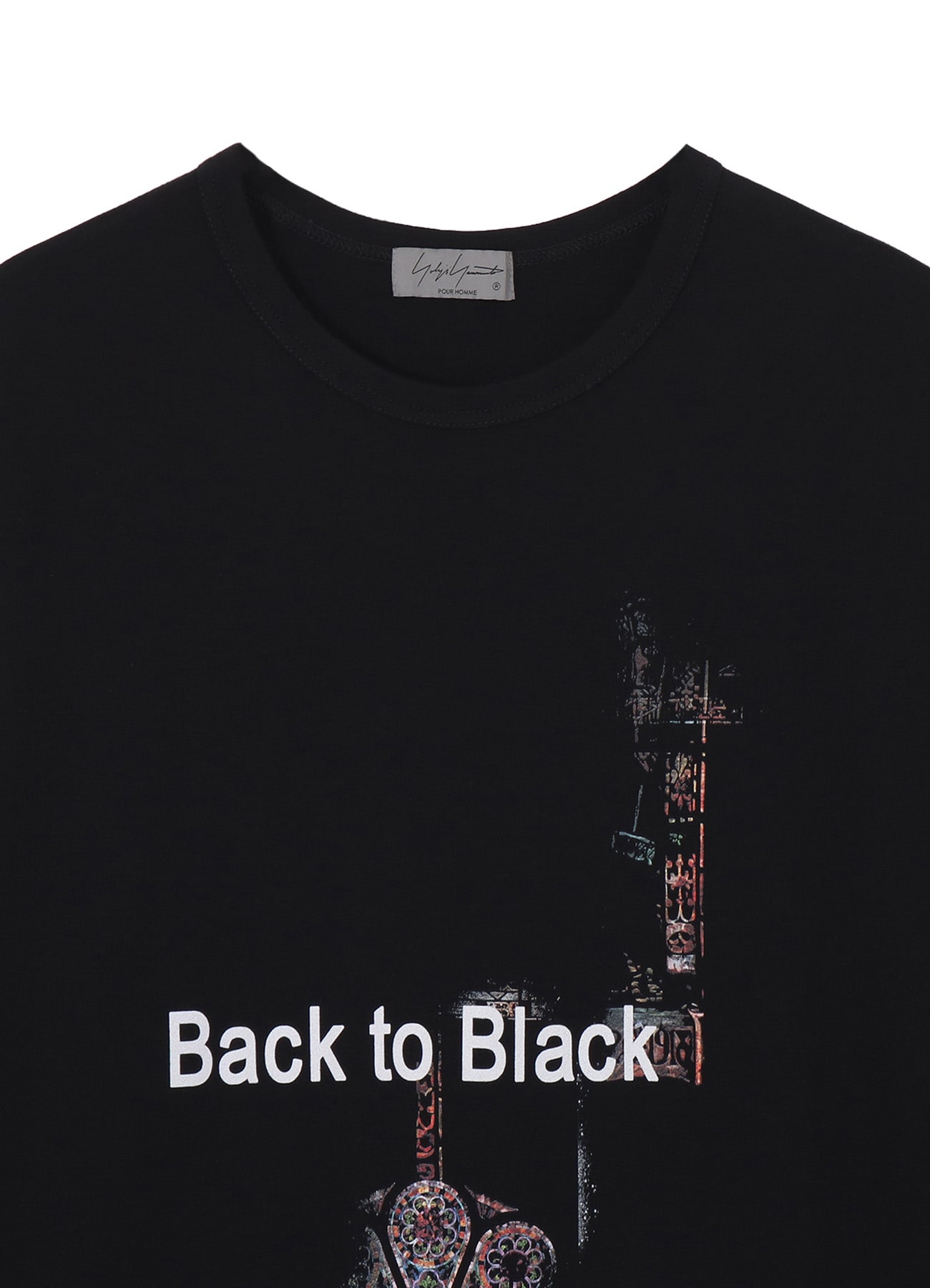 PLAIN STITCH LONG SLEEVE PRINT TEE