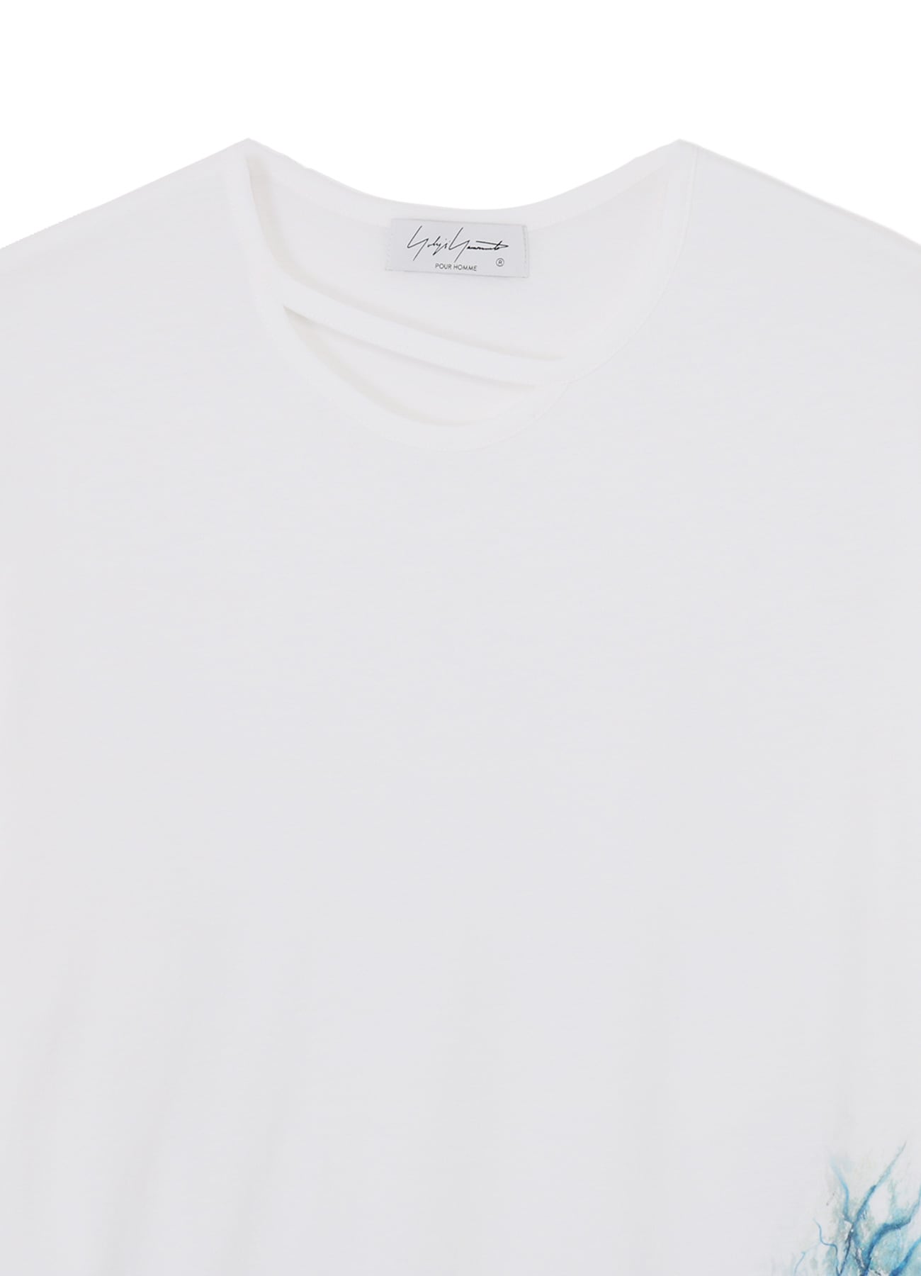 50/-SUPER HIGH TWISTED JERSEY D NECK LINE LONG SLV PT B