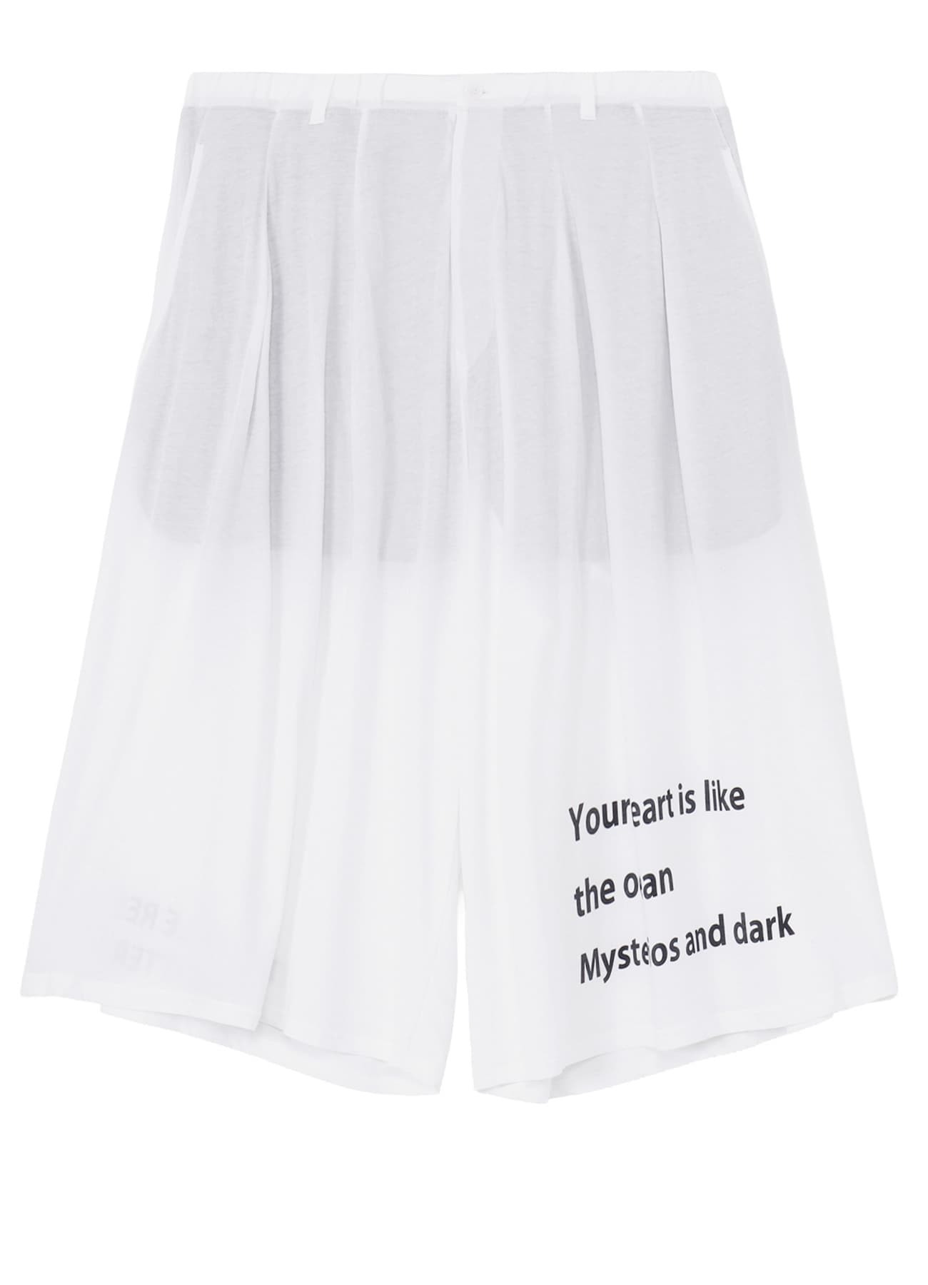 SUPER HIGH TWISTED JERSEY TUCK PANTS