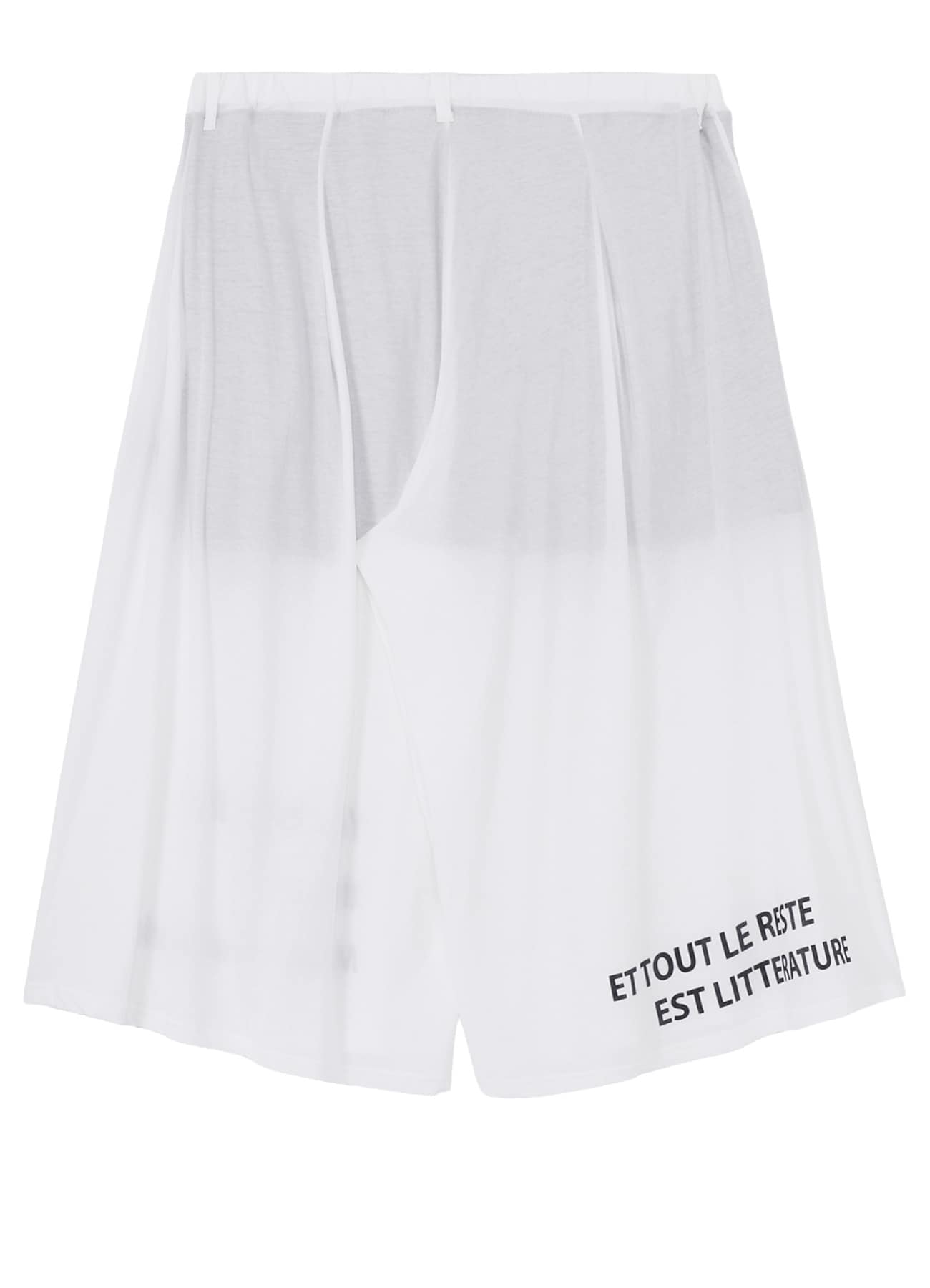 SUPER HIGH TWISTED JERSEY TUCK PANTS