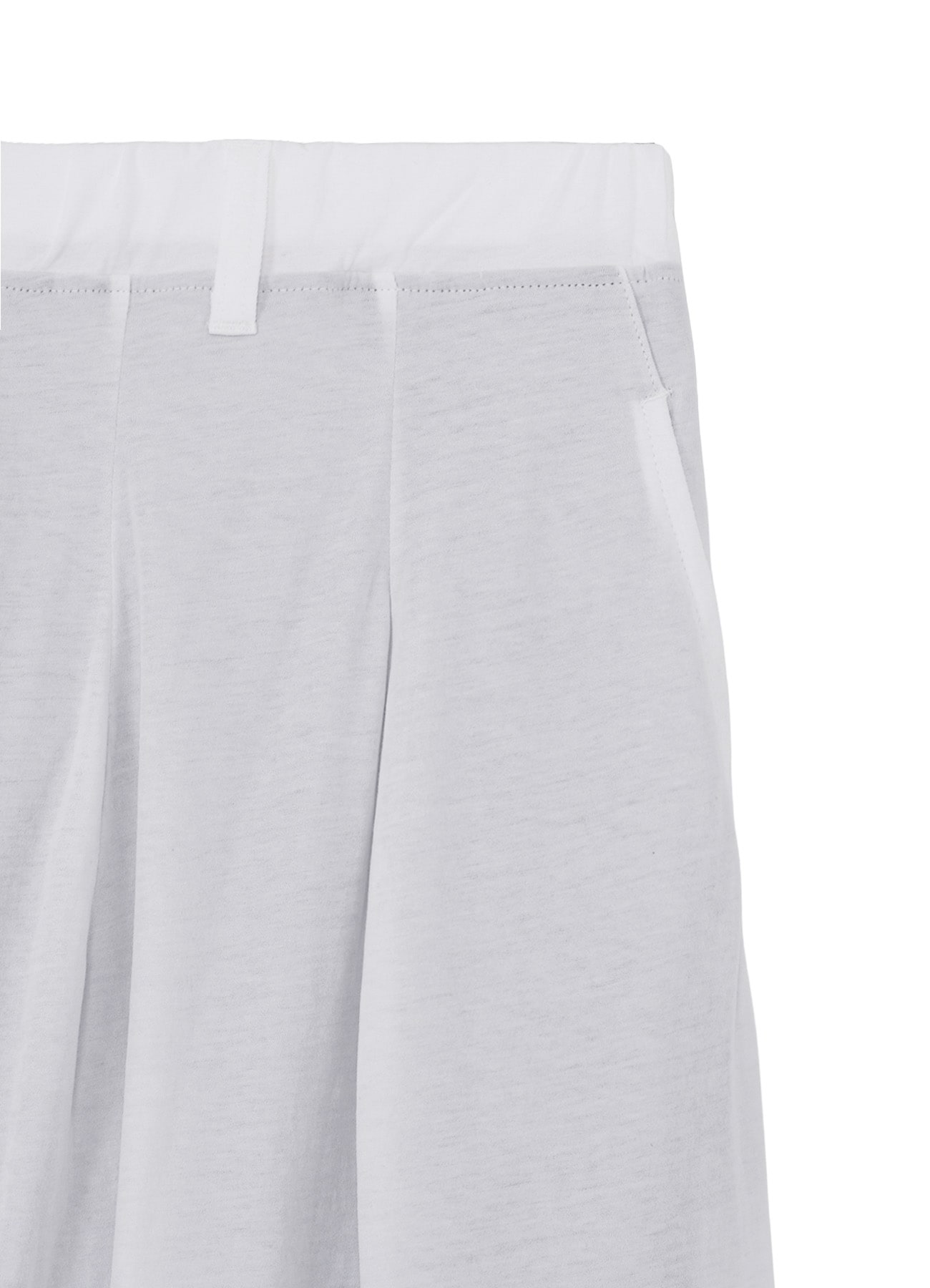 SUPER HIGH TWISTED JERSEY TUCK PANTS