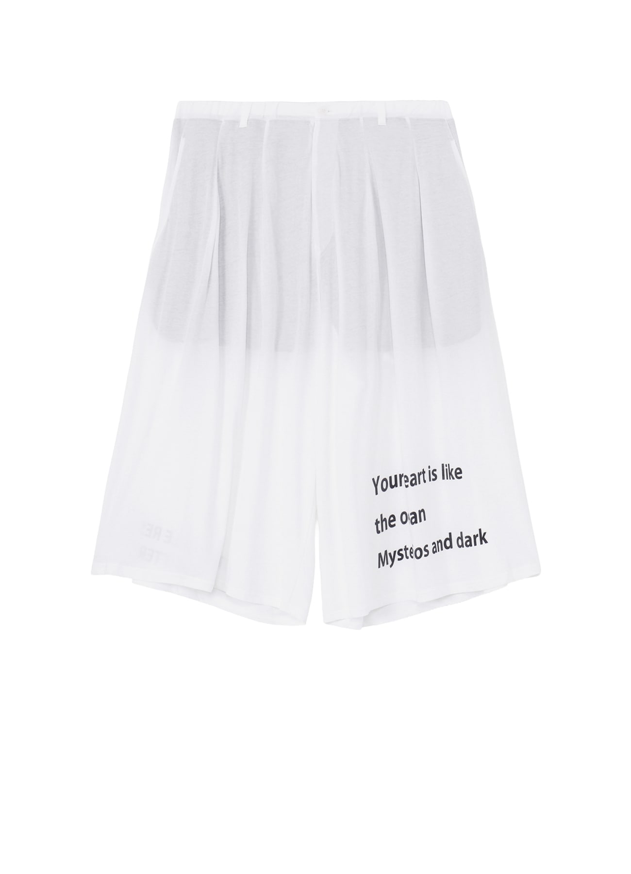 SUPER HIGH TWISTED JERSEY TUCK PANTS