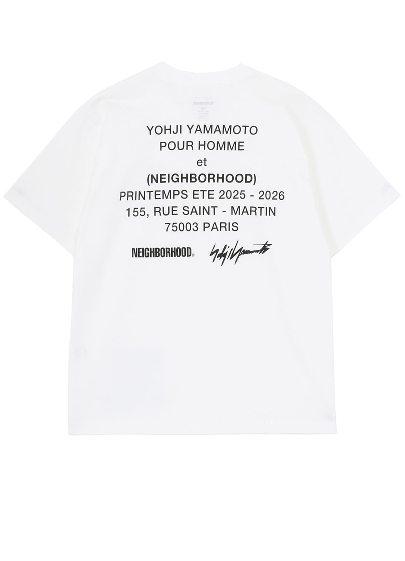 YOHJI YAMAMOTO × NH TEE SS-1