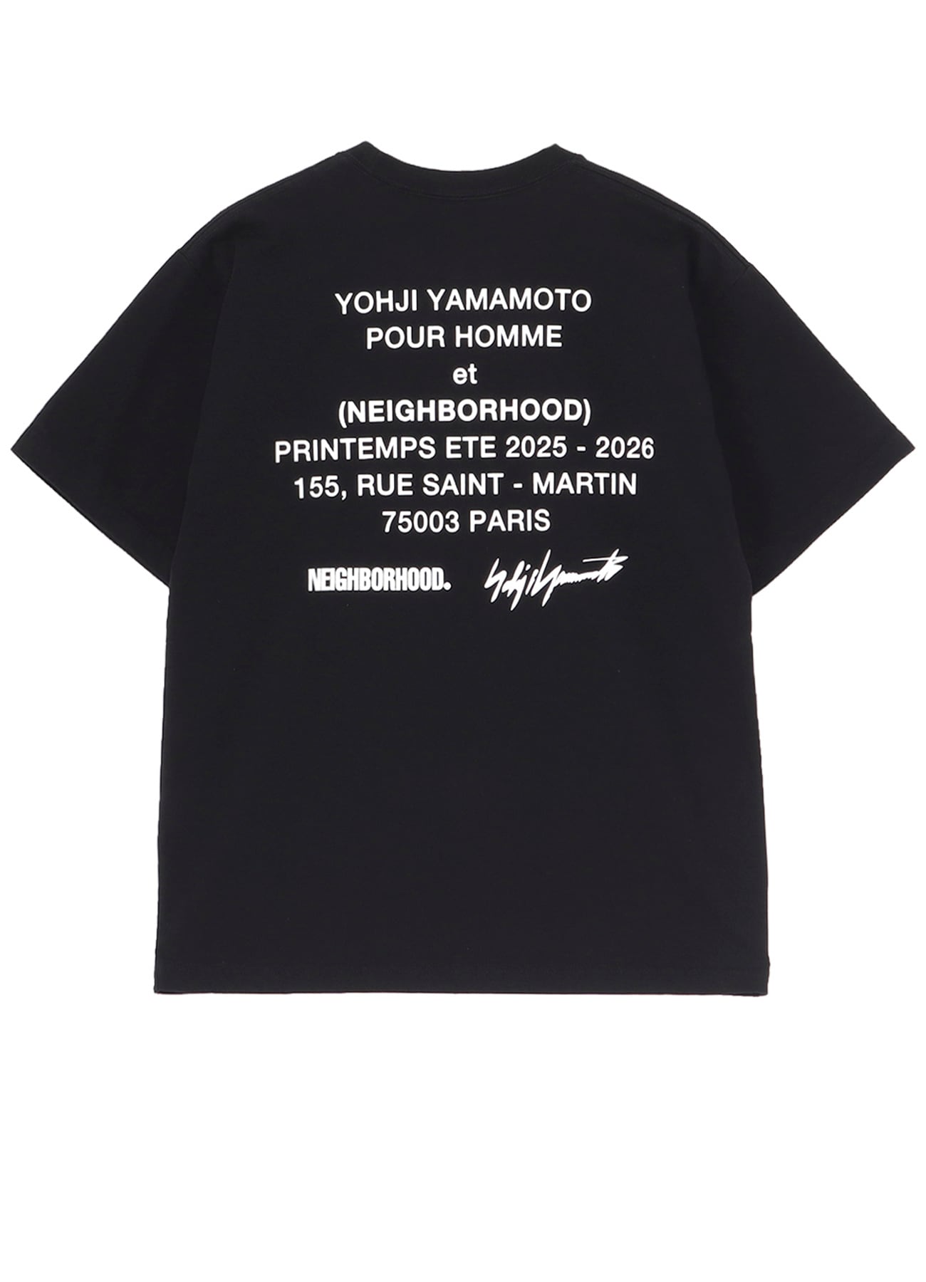 YOHJI YAMAMOTO × NH TEE SS-1