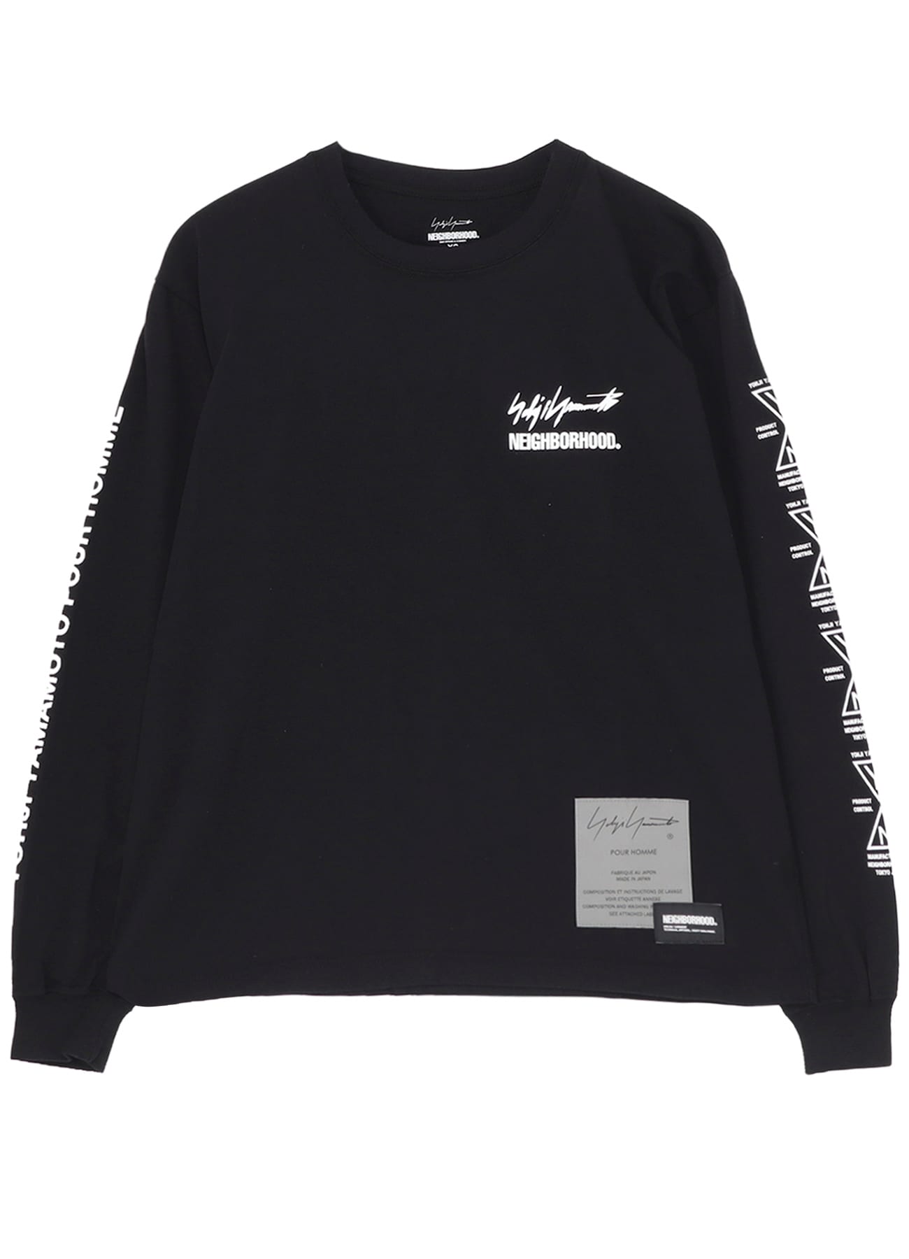 YOHJI YAMAMOTO × NH TEE LS