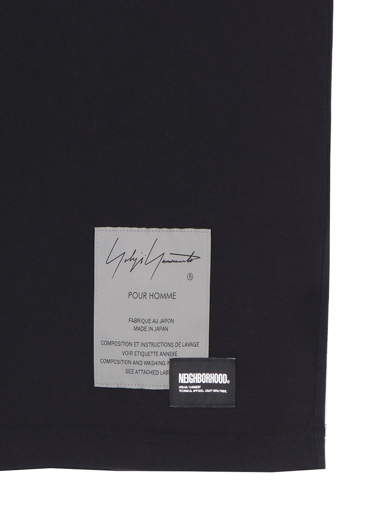YOHJI YAMAMOTO × NH TEE LS