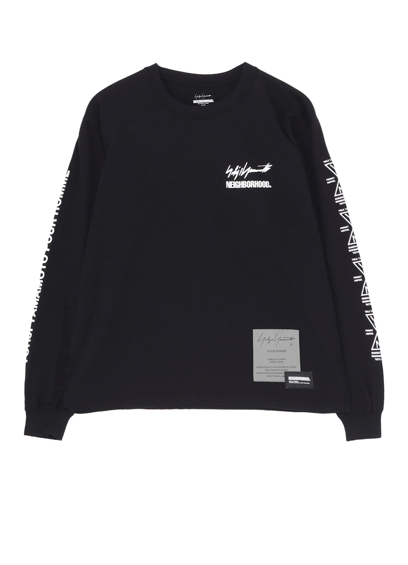 YOHJI YAMAMOTO × NH TEE LS