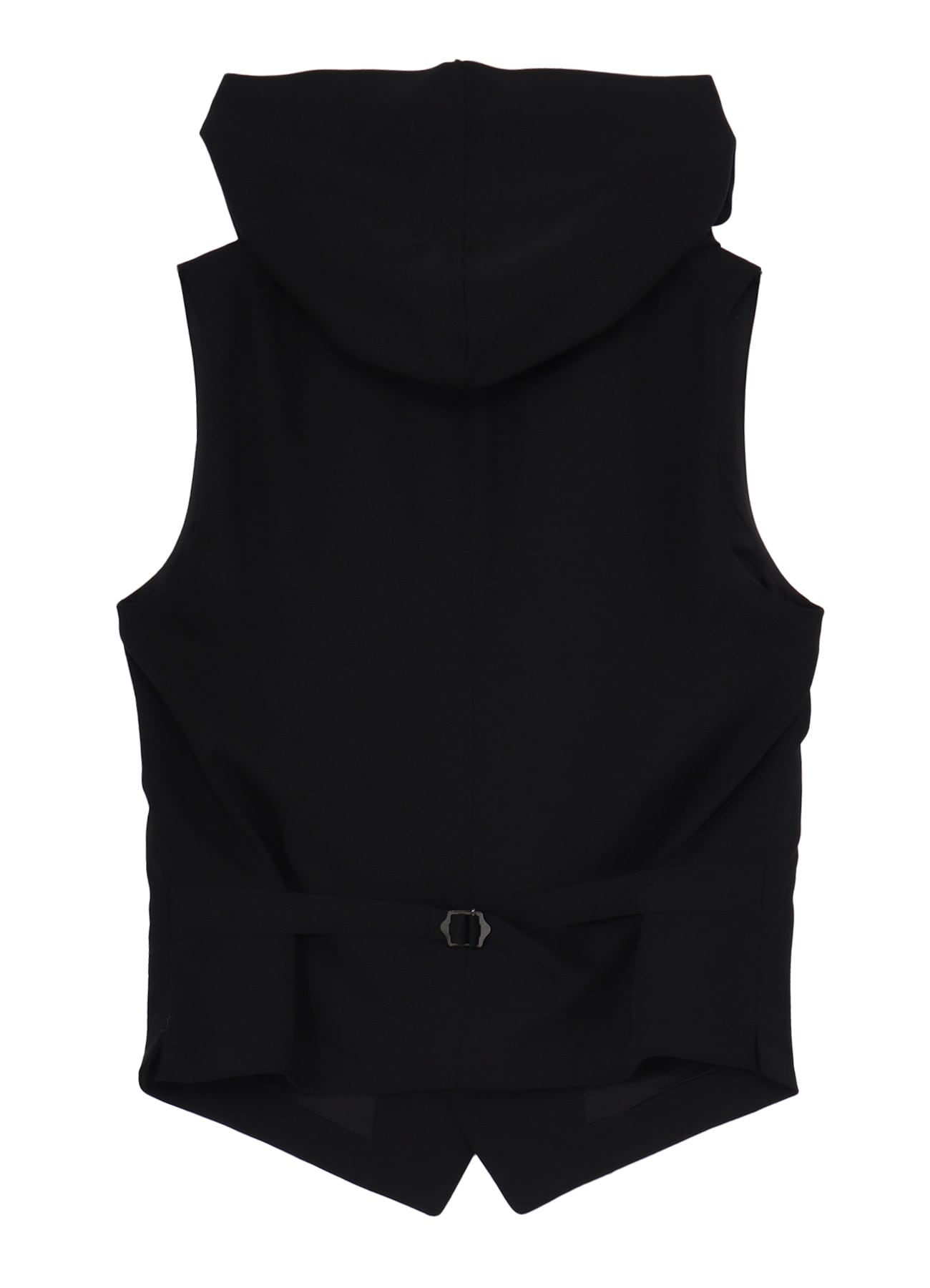 RE CELLULOSE GABARDINE HOODED VEST