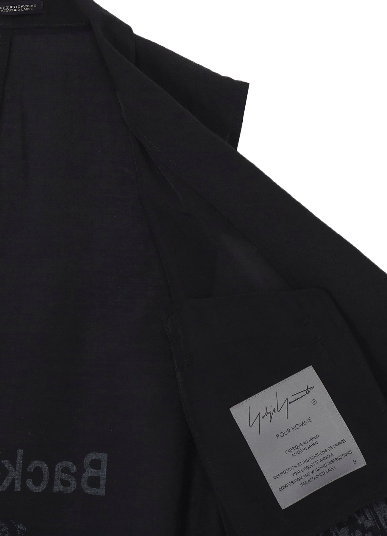 RY/ NY/ CU LAWN ASYMMETRIC CAPE VEST