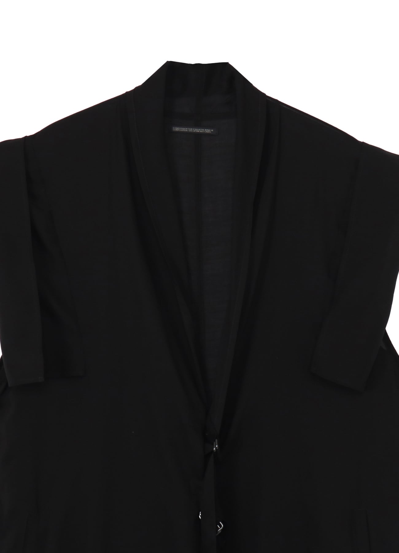 CELLULOSE DESIGNED SLEEVE LONG VEST