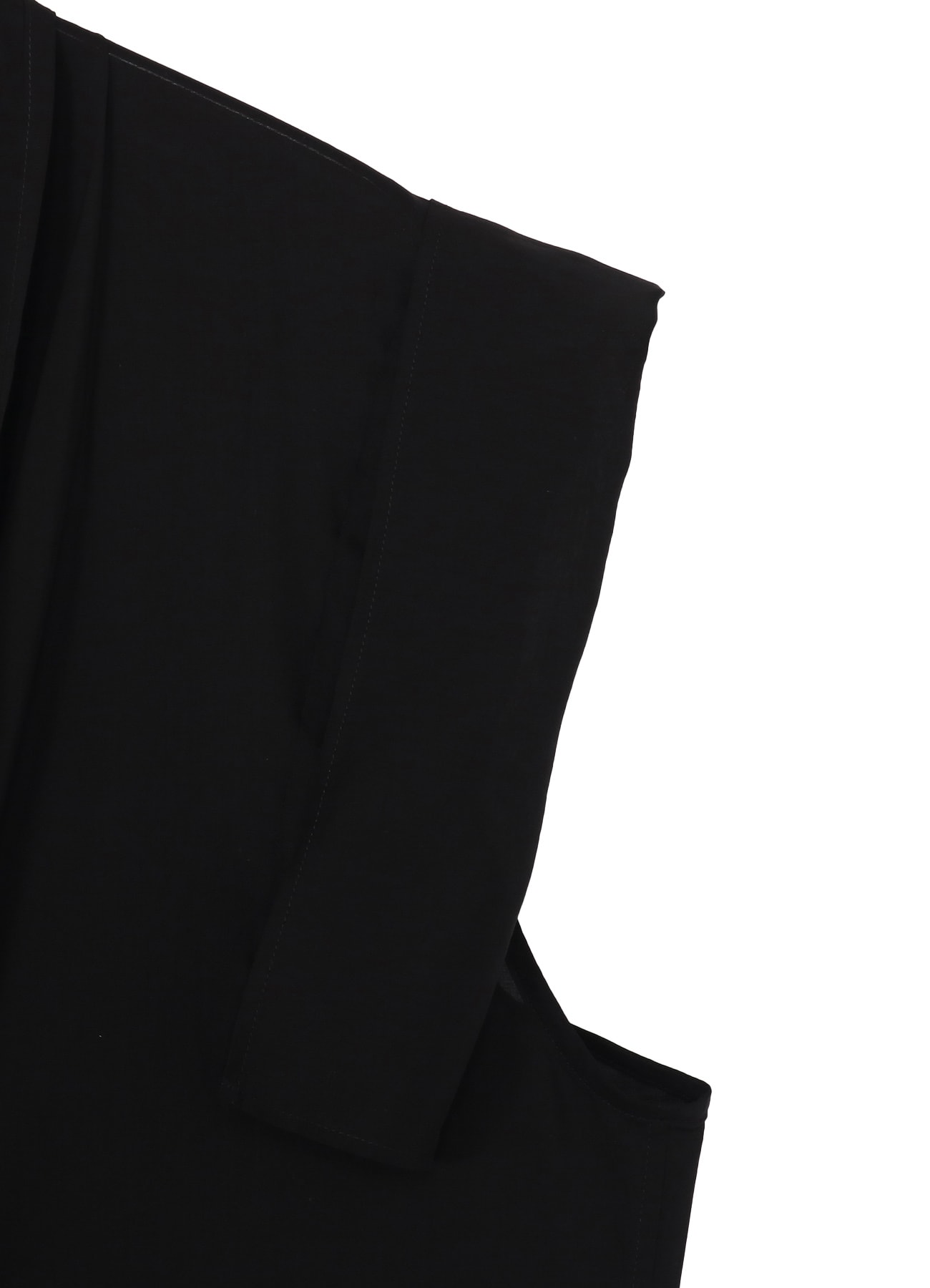 CELLULOSE DESIGNED SLEEVE LONG VEST