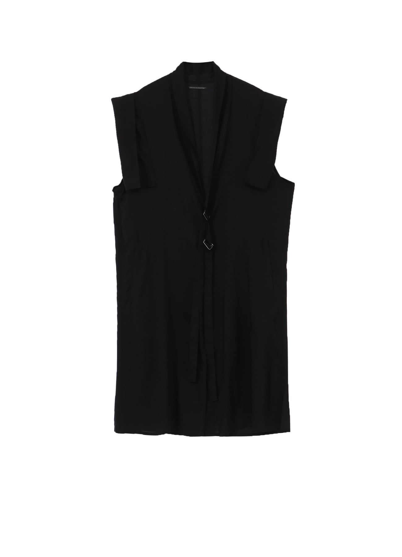 CELLULOSE DESIGNED SLEEVE LONG VEST