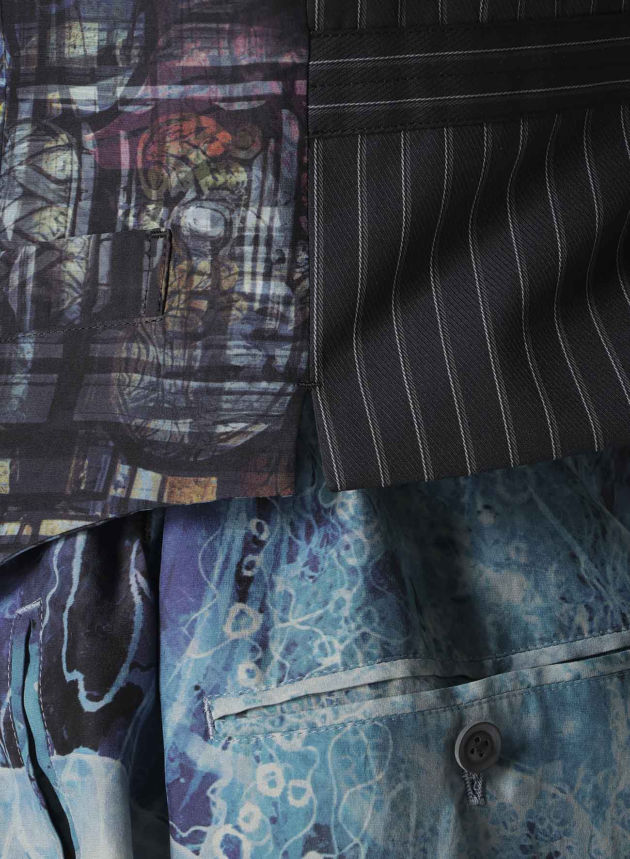 SEA MOTIF 5 BUTTONS VEST