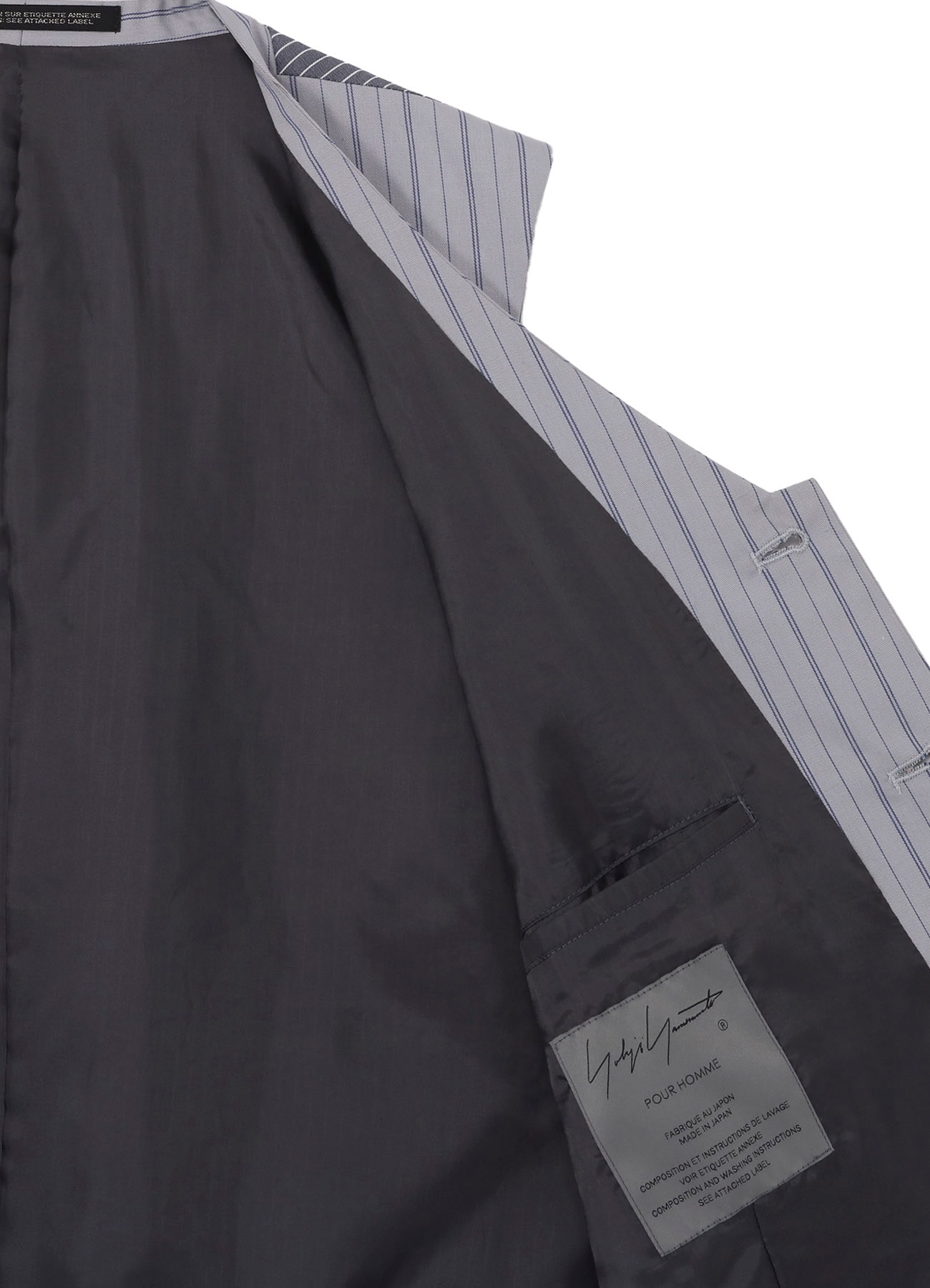 <PIECE UNIQUE>MESSAGE PRINTED STRIPE VEST