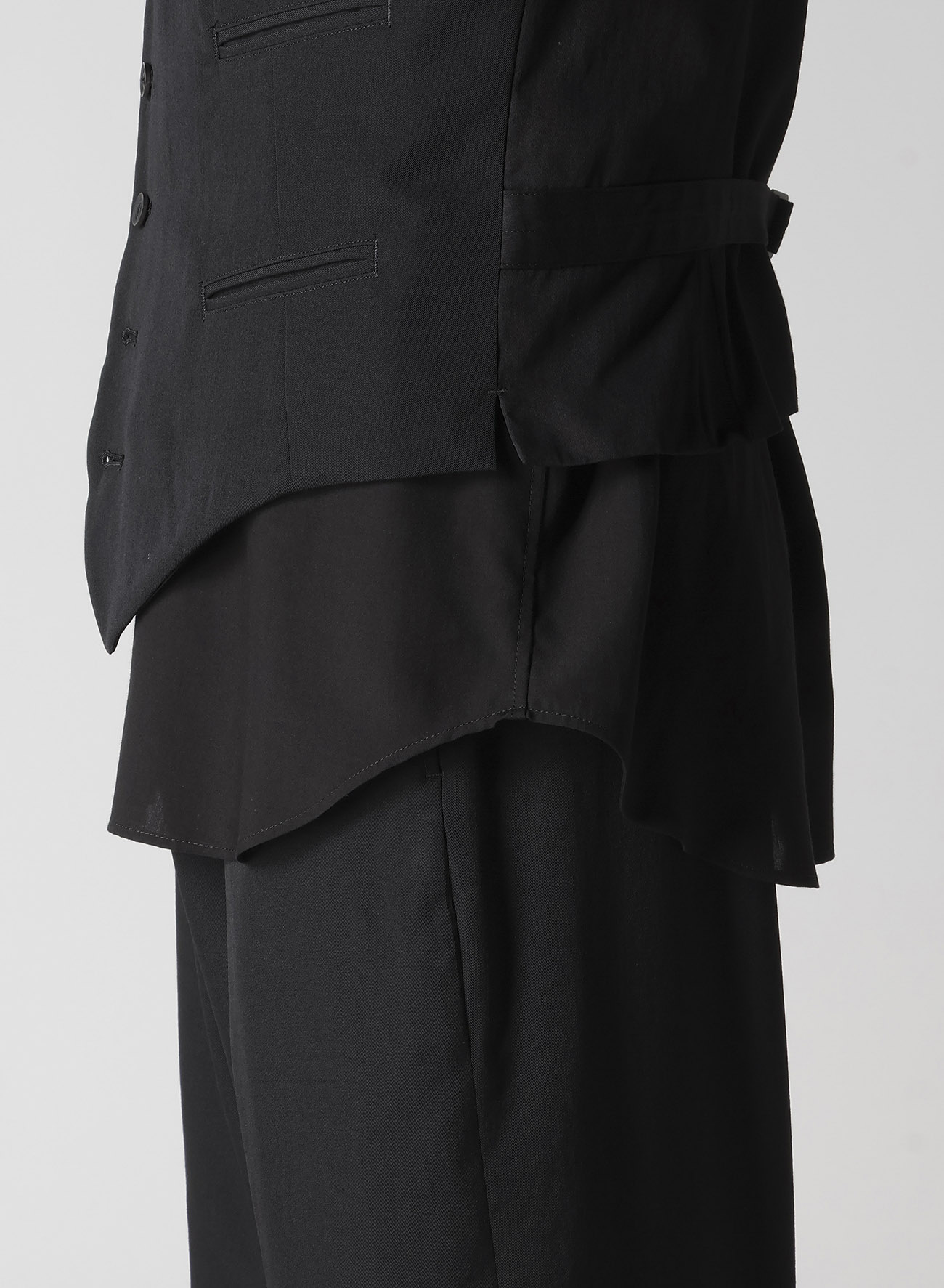 SUIT GABARDINE CDH 7BUTTONS VEST