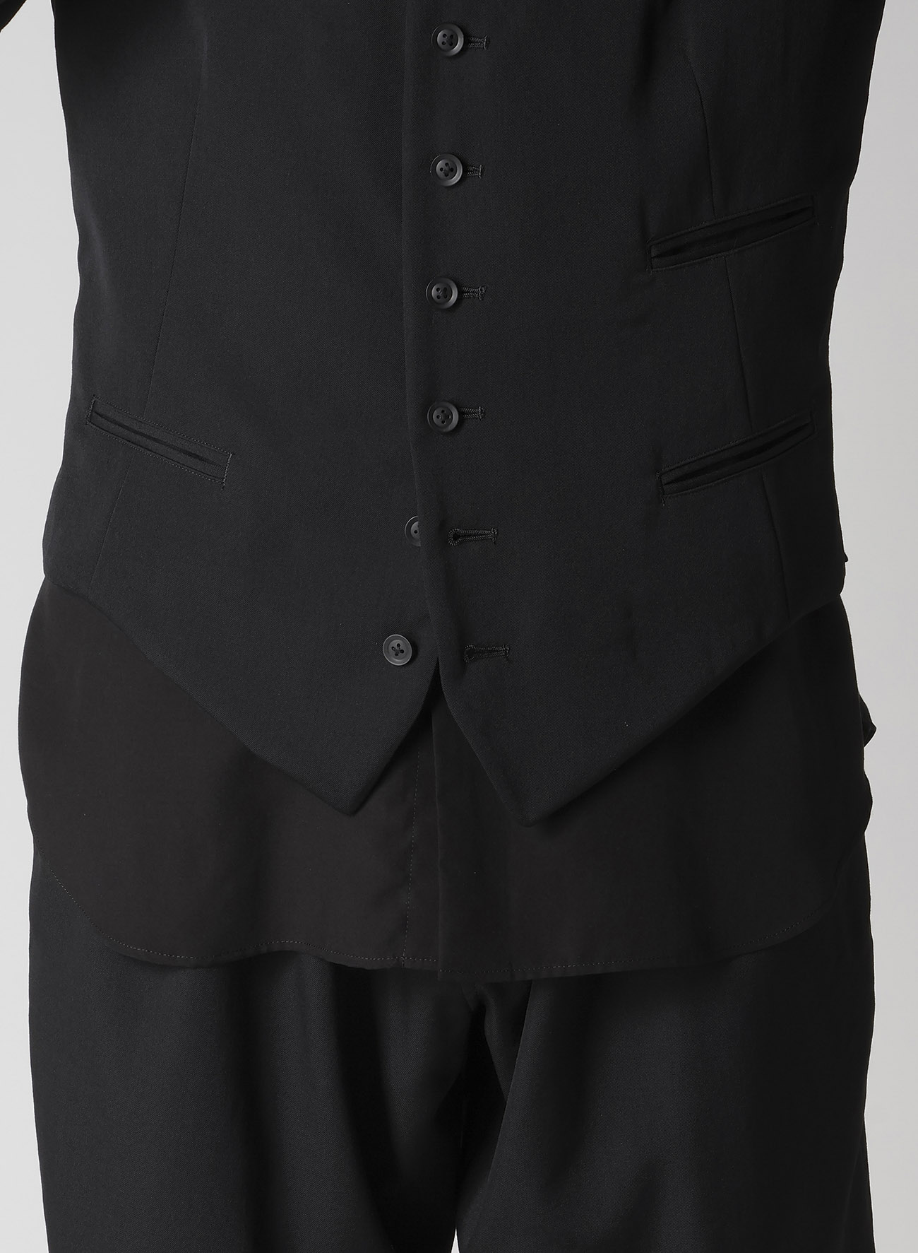 SUIT GABARDINE CDH 7BUTTONS VEST