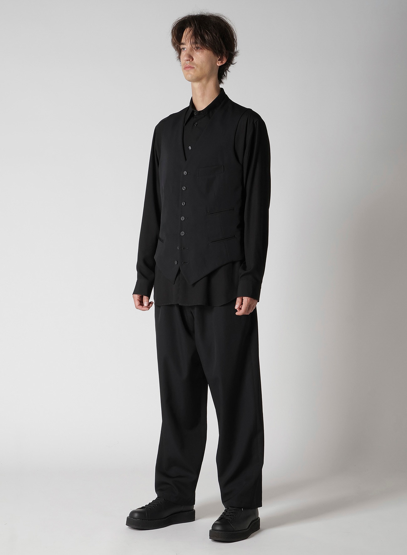 SUIT GABARDINE CDH 7BUTTONS VEST