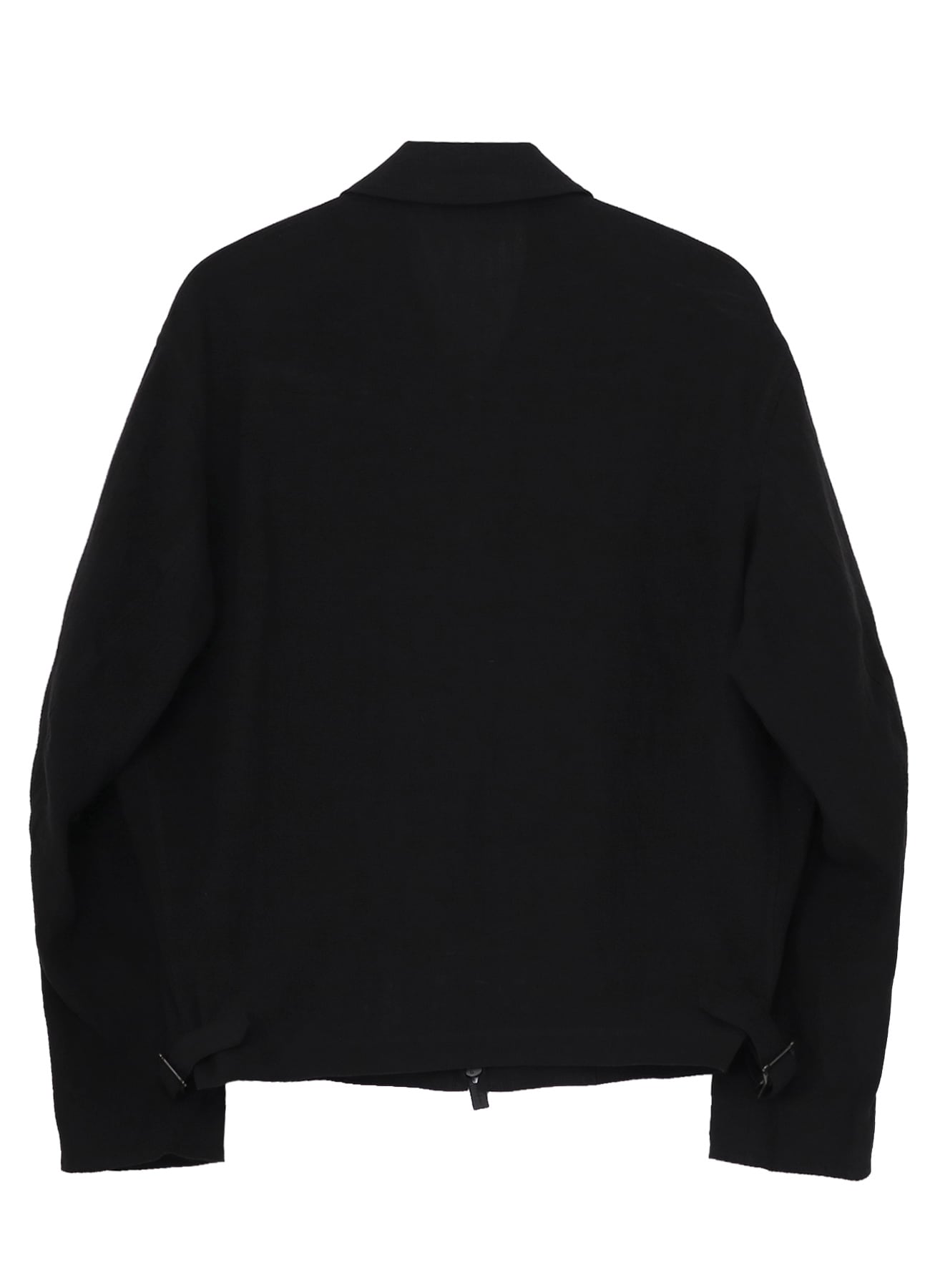 LINEN CLOTH ZIPPER BLOUSON