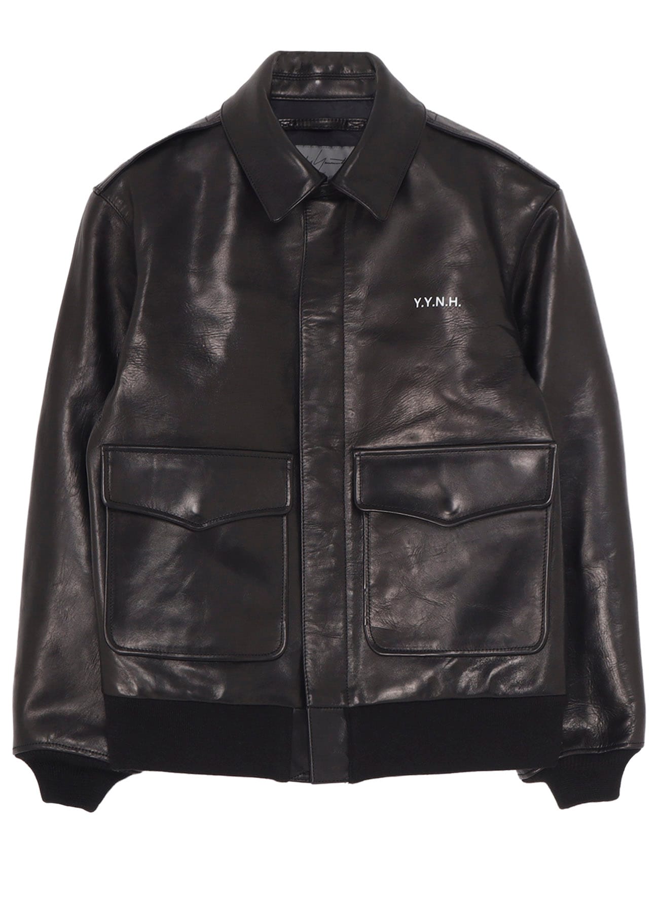 YOHJI YAMAMOTO × NH LEATHER JACKET