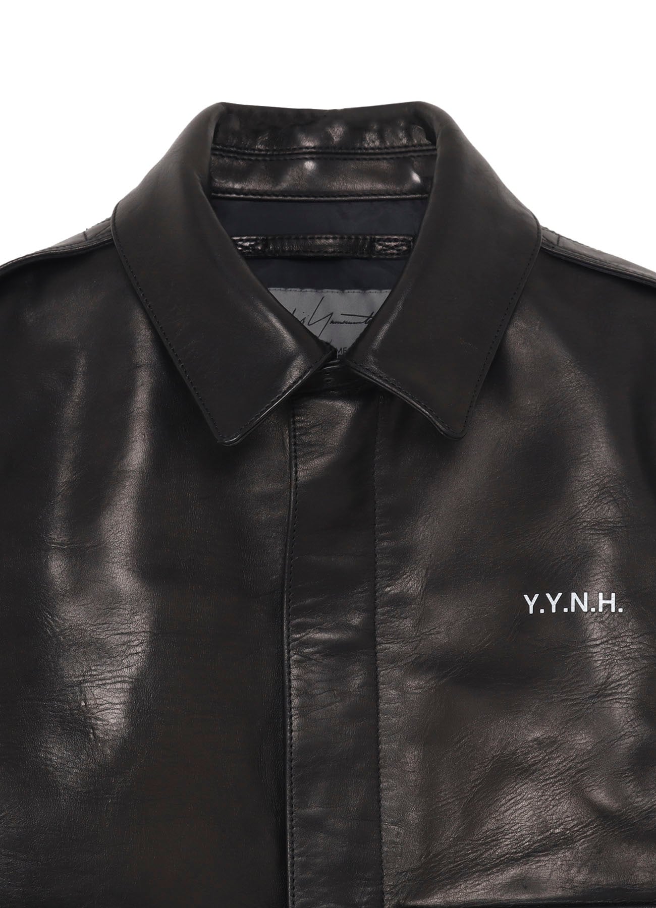 YOHJI YAMAMOTO × NH LEATHER JACKET