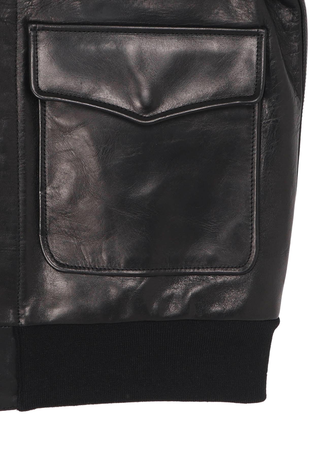 YOHJI YAMAMOTO × NH LEATHER JACKET