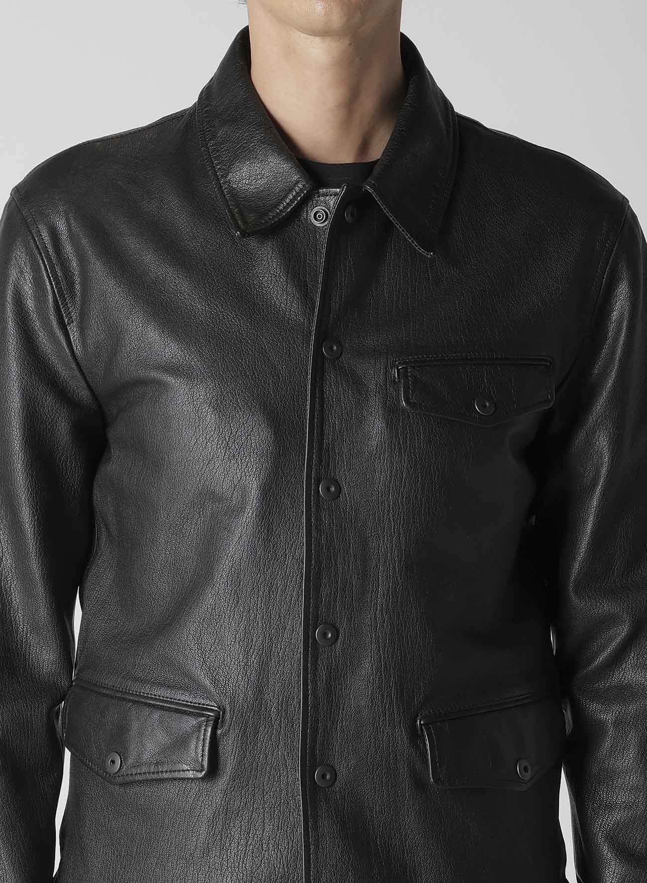 BL GOAT TANNIN CAR COAT