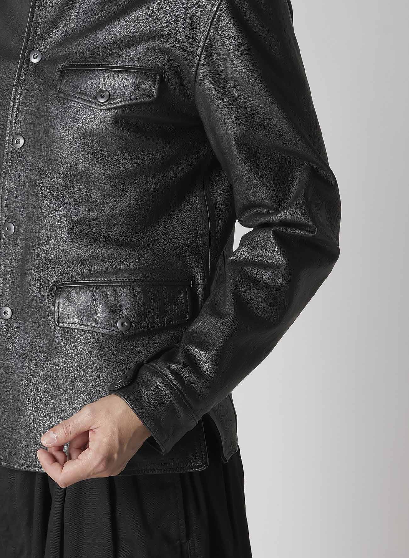 BL GOAT TANNIN CAR COAT