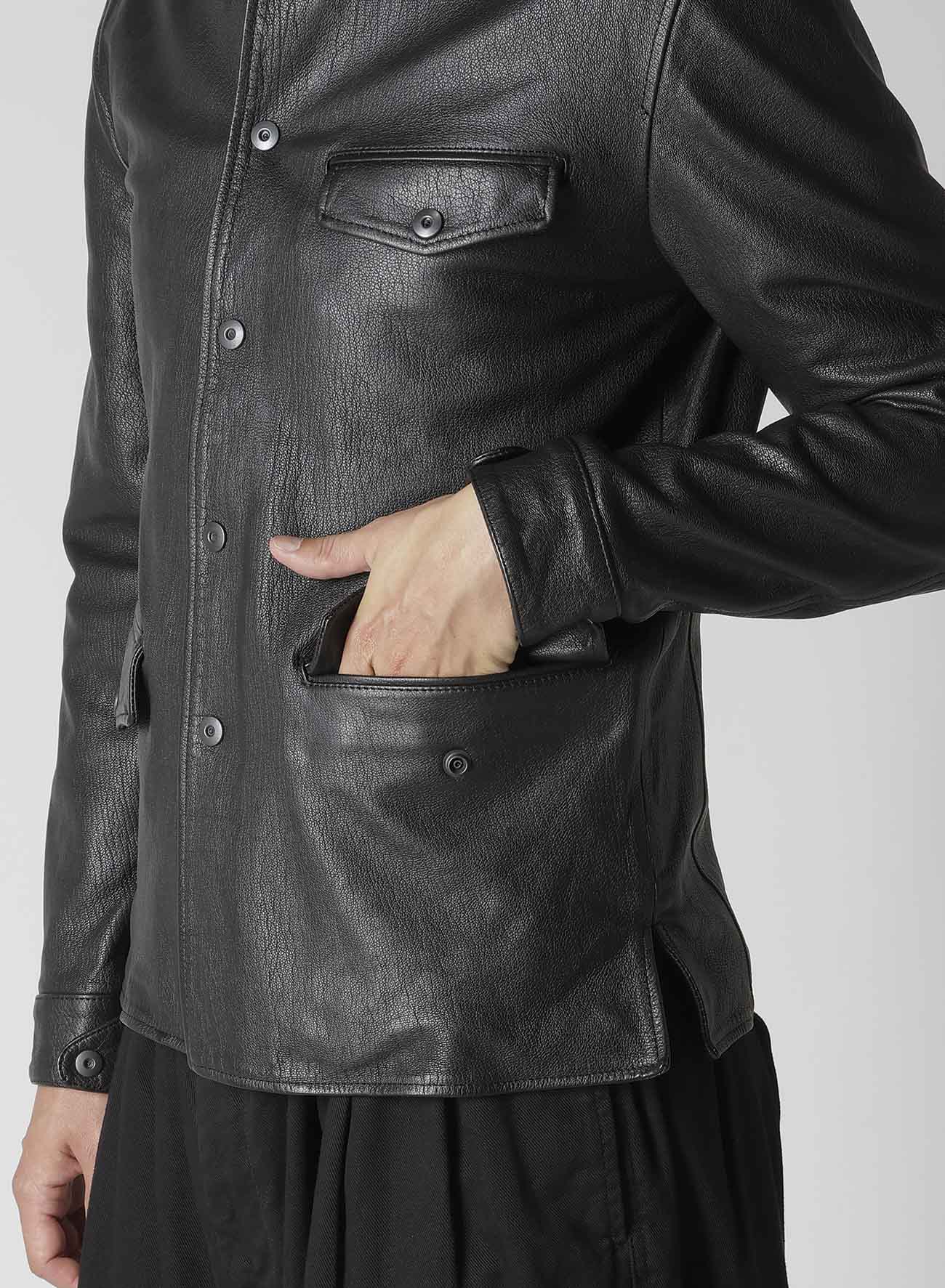 BL GOAT TANNIN CAR COAT