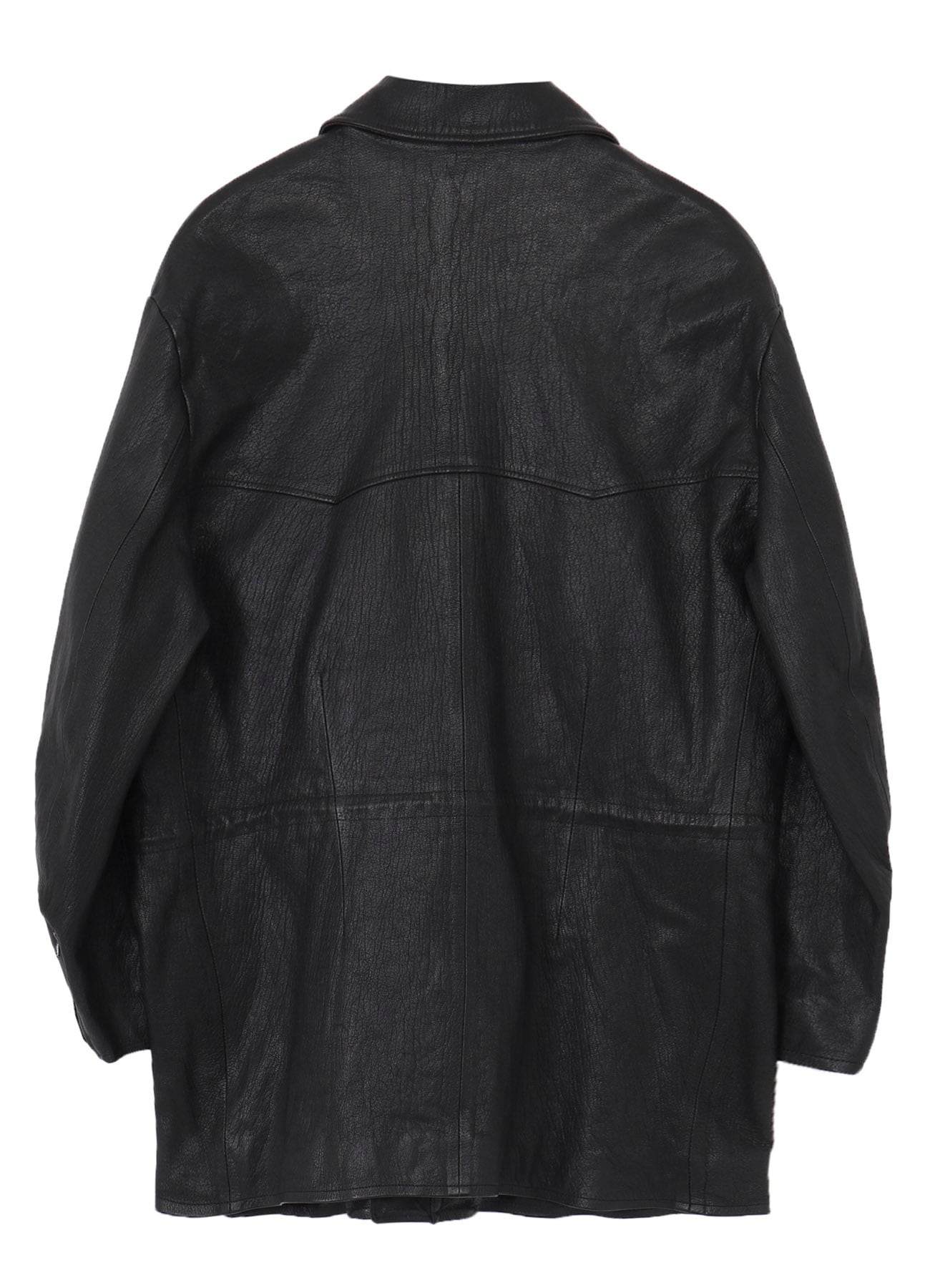 BL GOAT TANNIN WAIST STRING BLOUSON