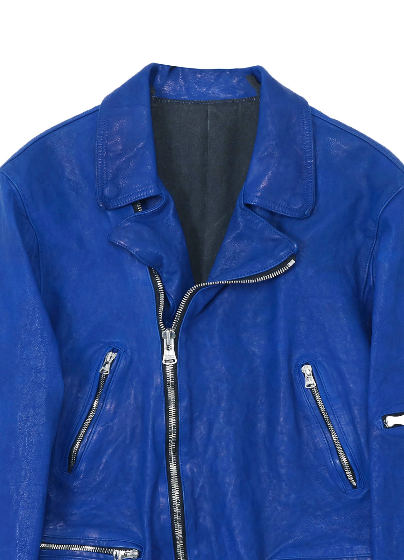 BL/ JAPAN CALF SKIN GARMENT DYED DOUBLE RIDERS