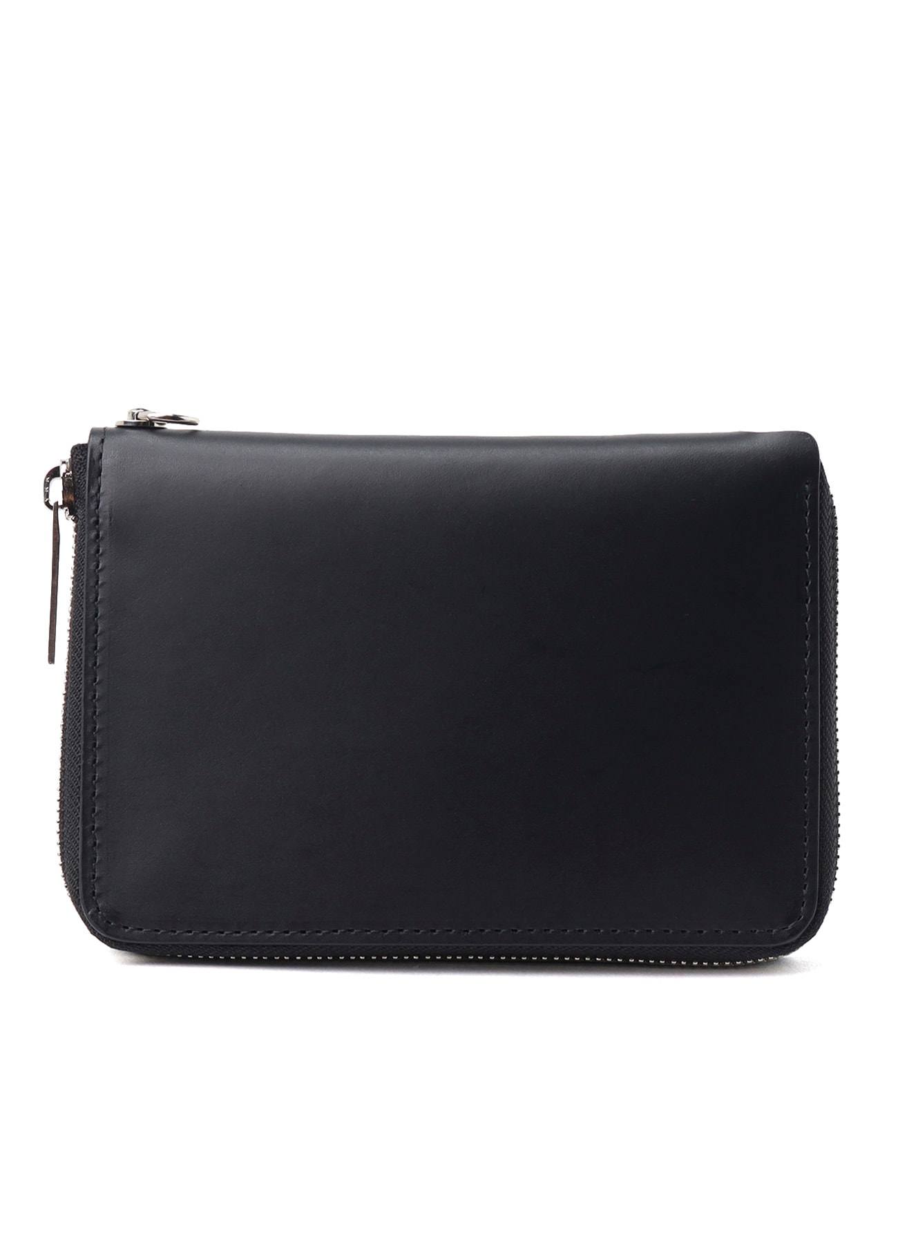 COW LEATHER FASTENER WALLET S