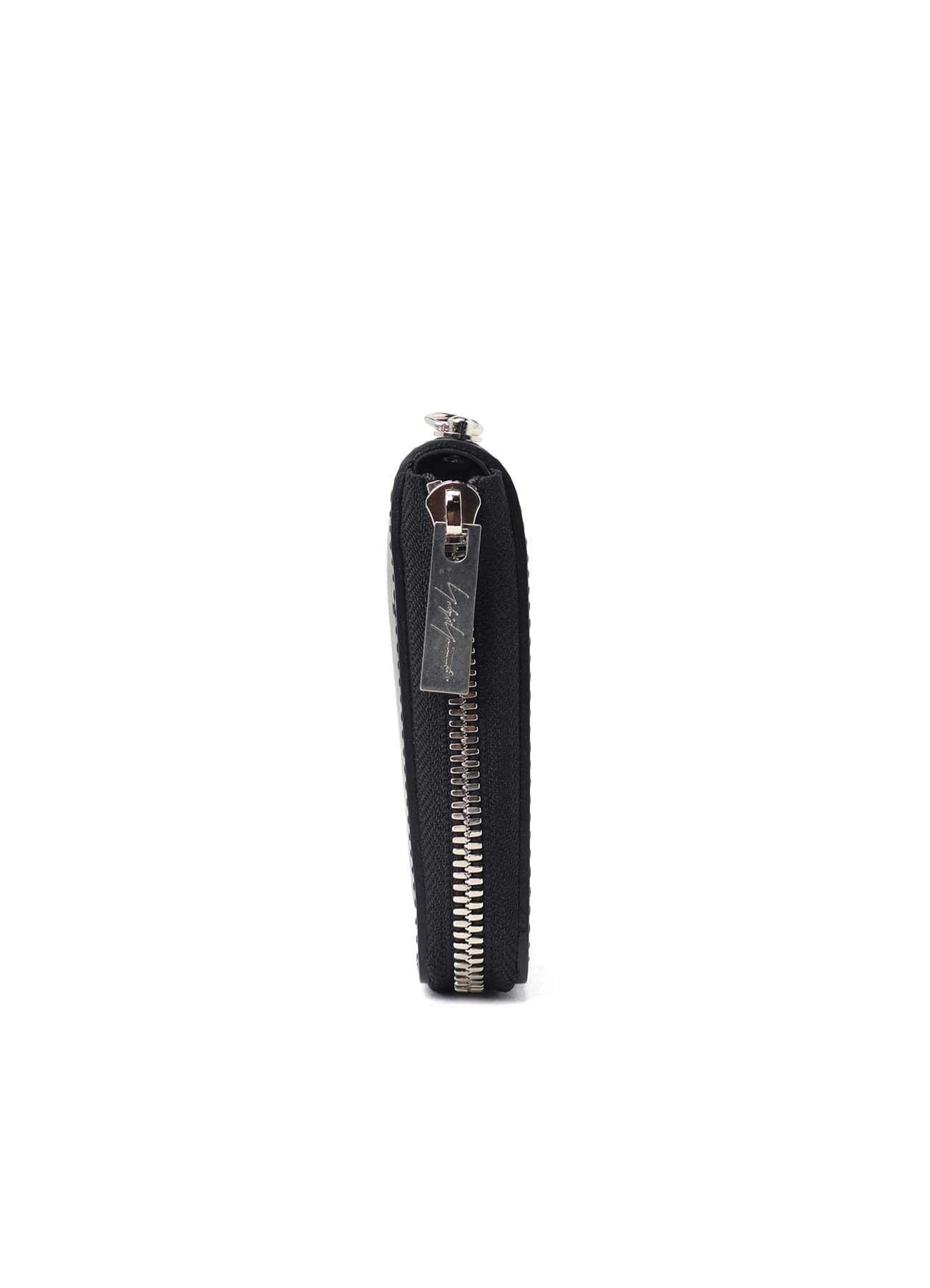 COW LEATHER FASTENER WALLET L