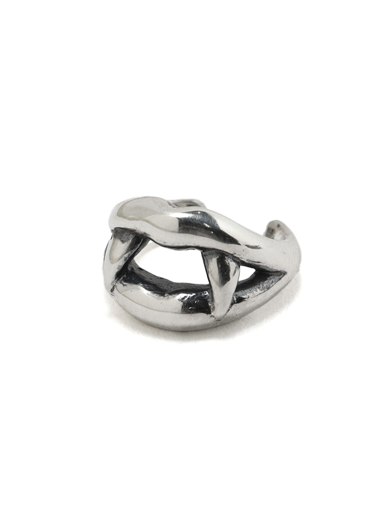 SILVER 950 VAMPIRE EARCUFF