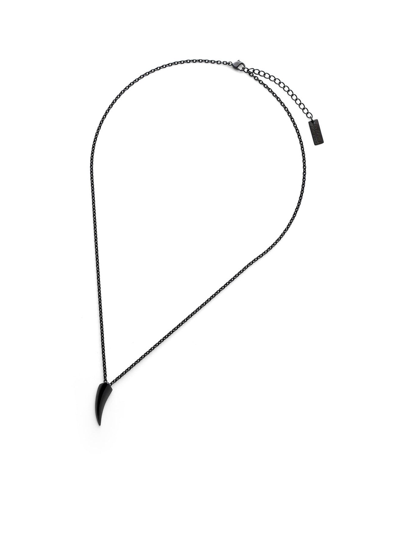 SILVER925BK CLAW PENDANT S BK