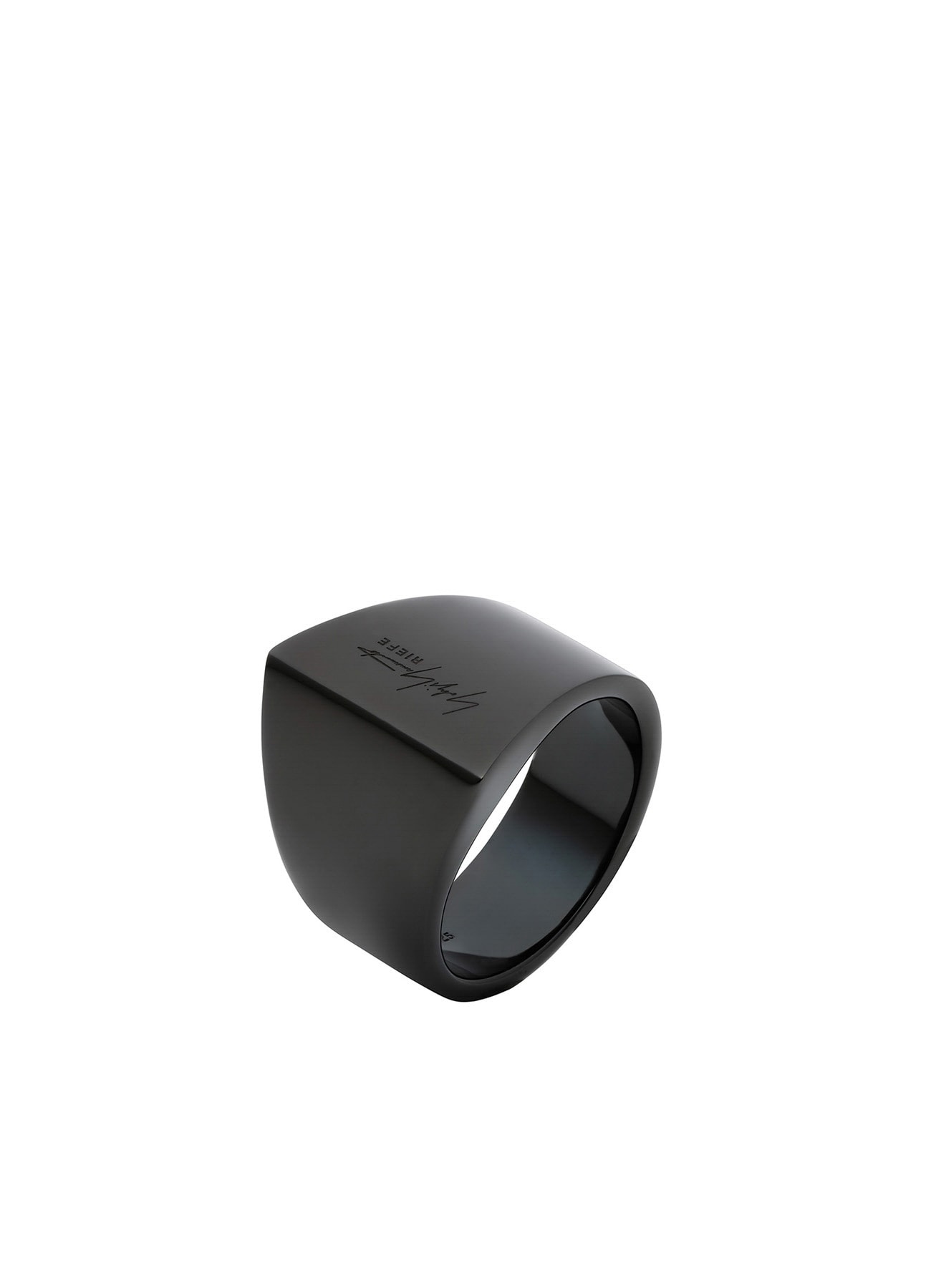 SILVER 925 BK KNUCKLE RING BK