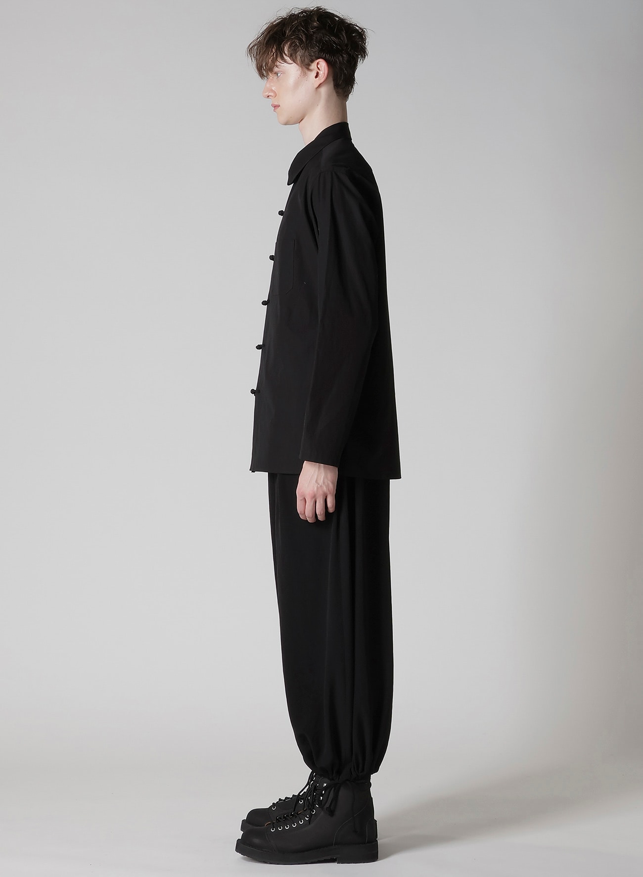 100/2 BROAD CHINA BUTTON BLOUSE