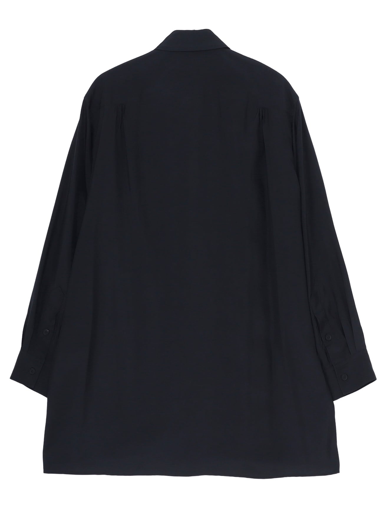 Cu TAFFETA 2 COLLAR BIG STANDARD SHIRT
