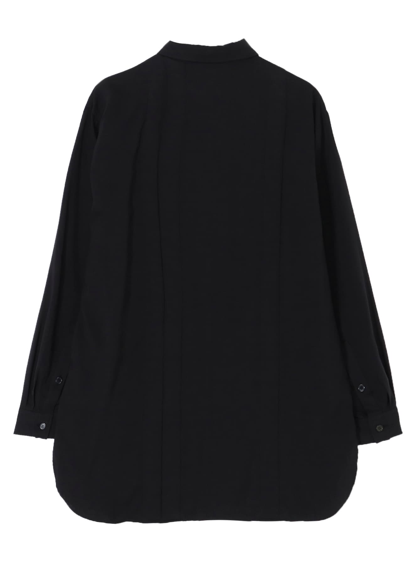 CELLULOSE LAWN DOUBLE PLACKET PADDED BLOUSE