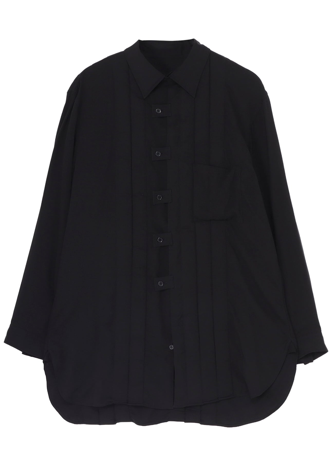 CELLULOSE LAWN TAB PADDED BLOUSE