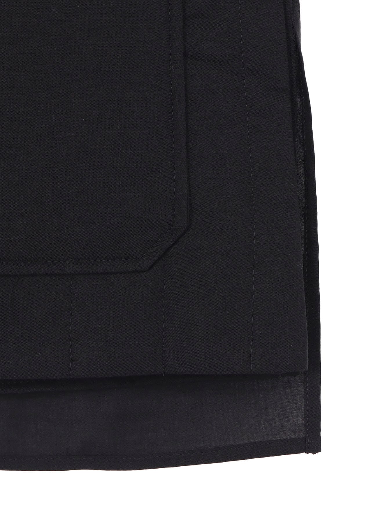 CELLULOSE LAWN DOUBLE FRONT PADDED BLOUSE