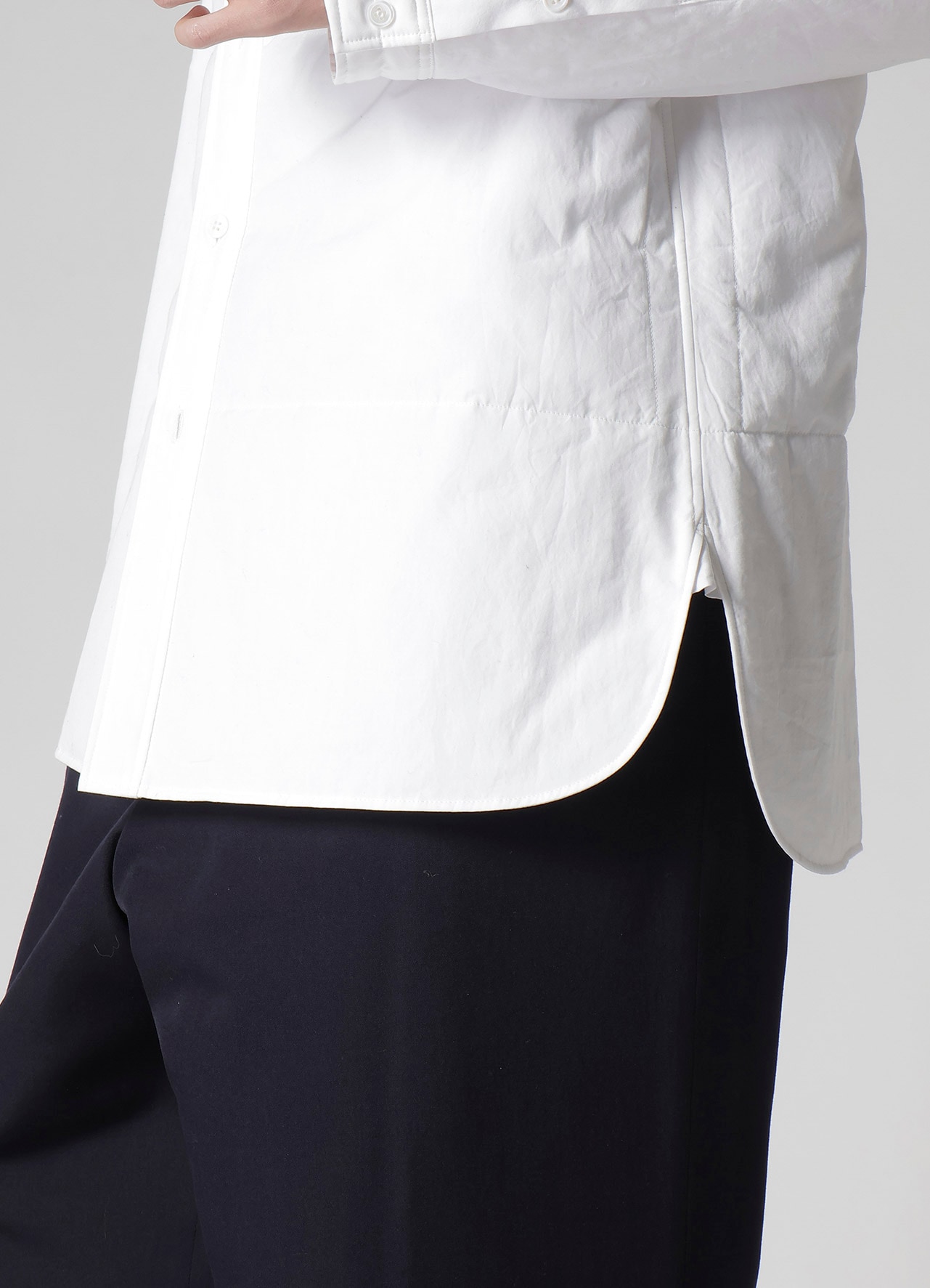 100/2 BROAD RANDOM PANEL PADDED BLOUSE