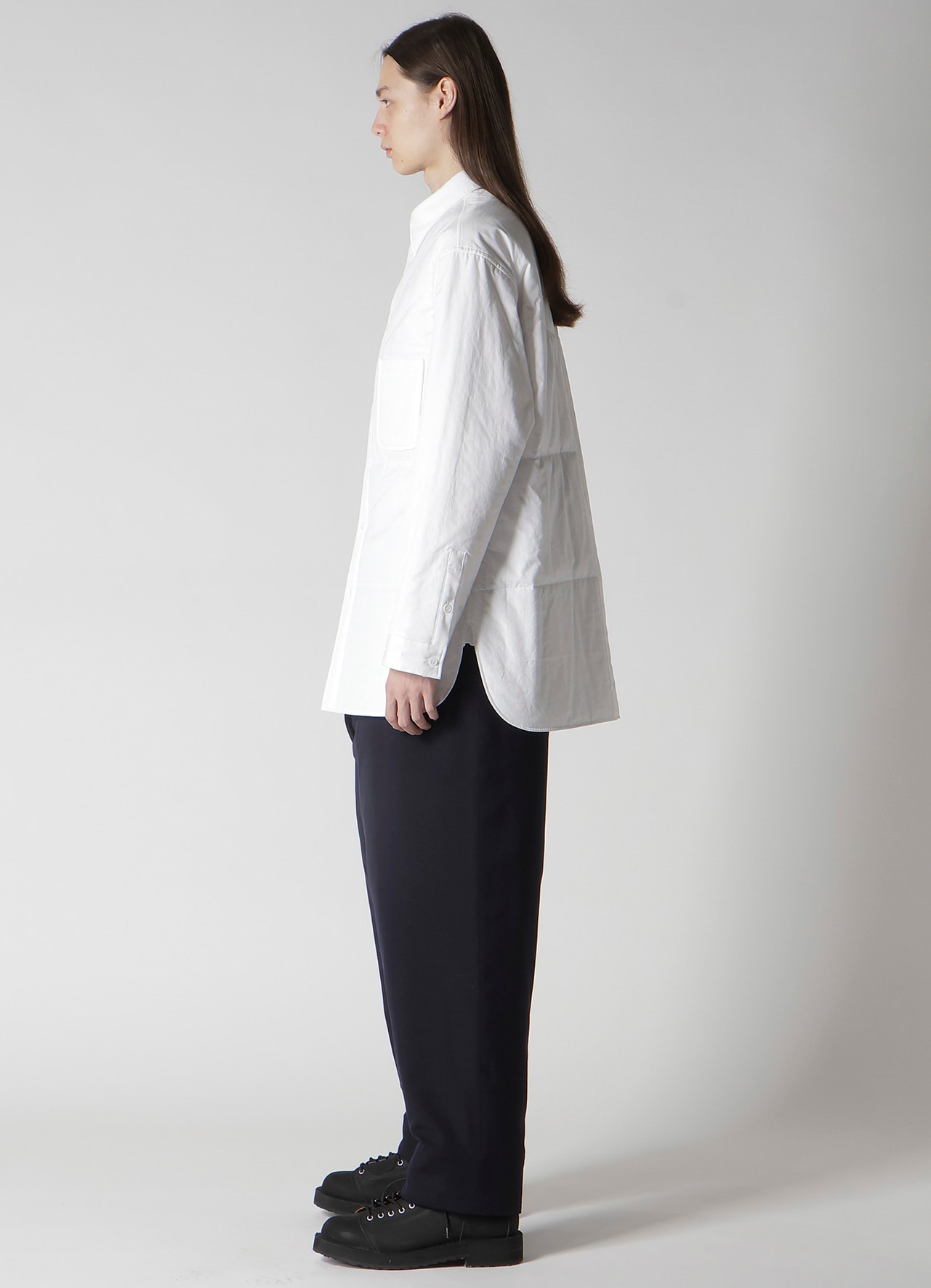 100/2 BROAD RANDOM PANEL PADDED BLOUSE