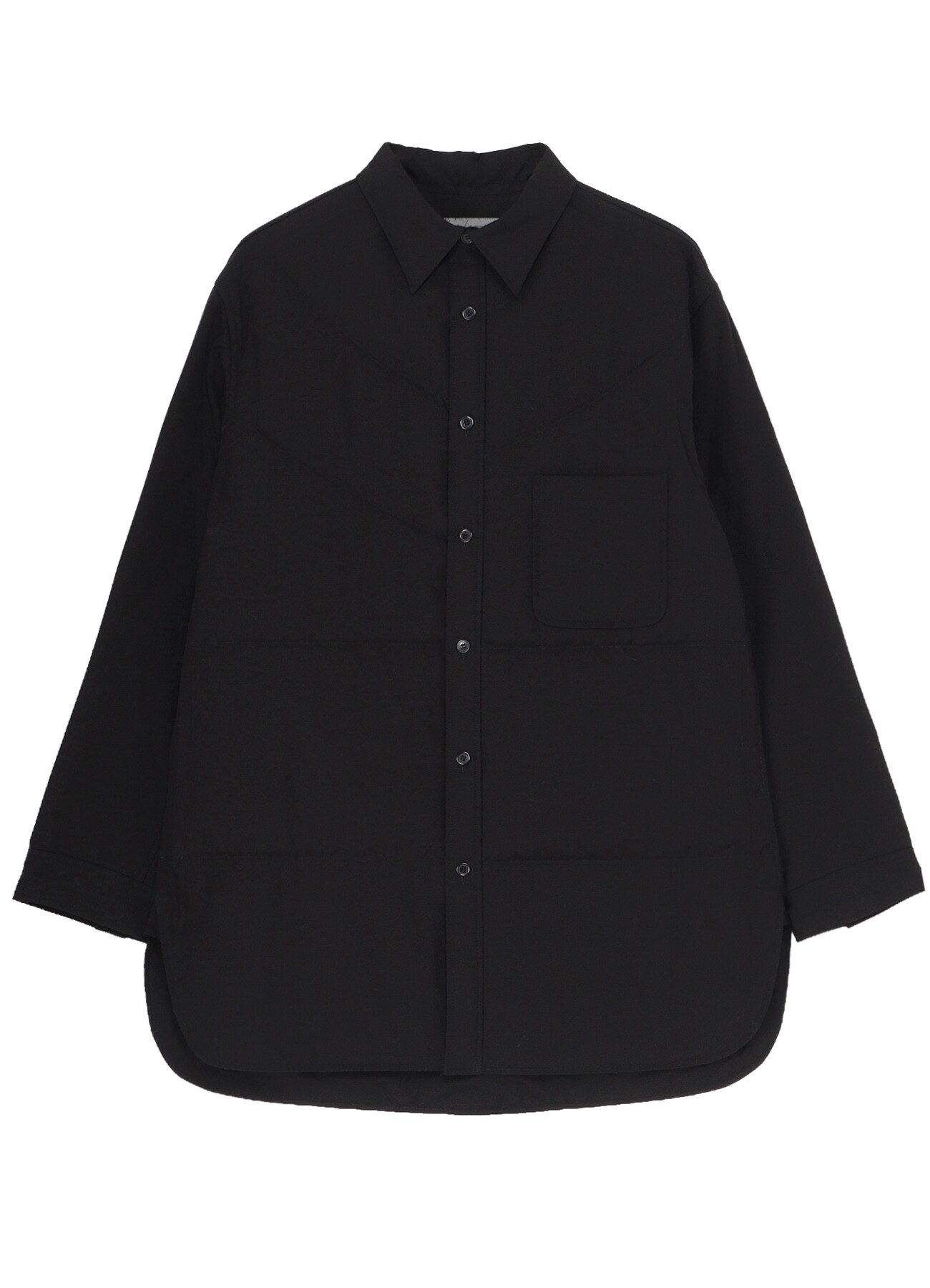 100/2 BROAD RANDOM PANEL PADDED BLOUSE