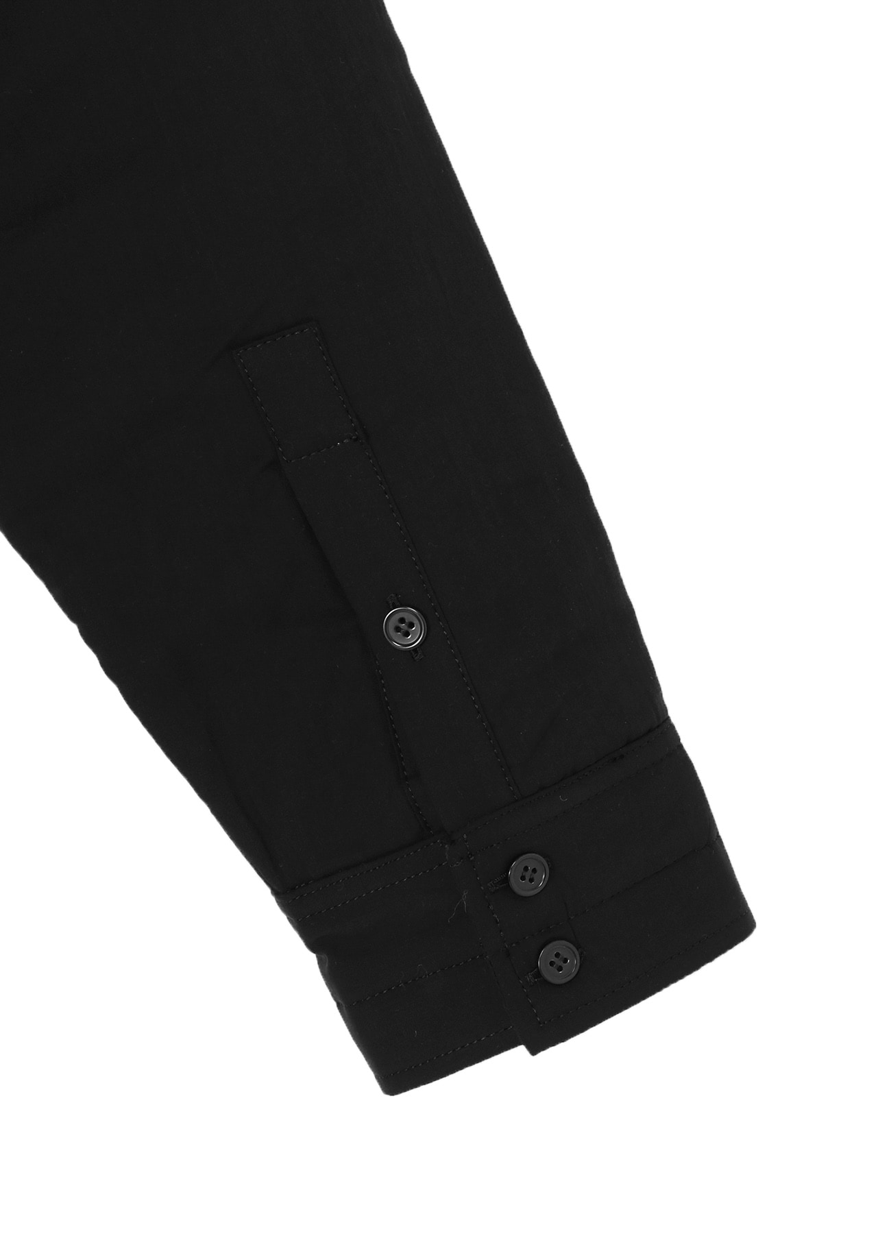 CELLULOSE LAWN 2COLLAR DIAGONAL PADDED BLOUSE