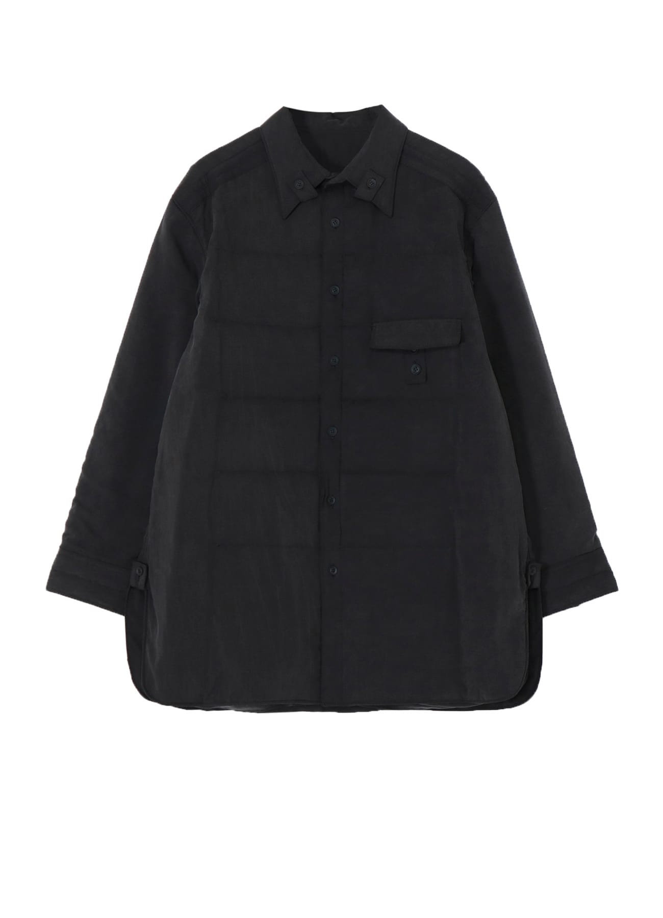 CELLULOSE OZON 2FRONT TAB DETAIL PADDED BLOUSE