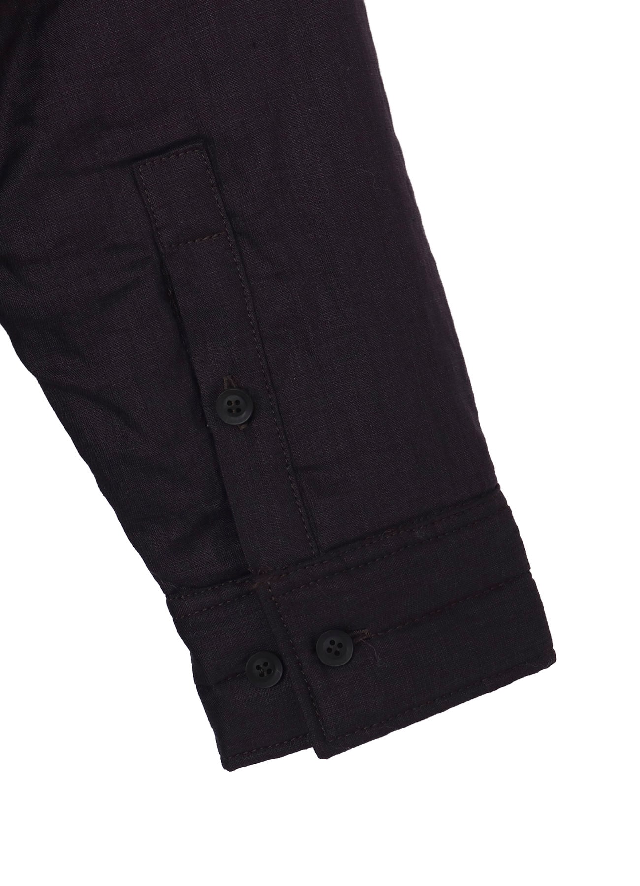 LINEN LAWN FRONT TAB DETAIL PADDED BLOUSE