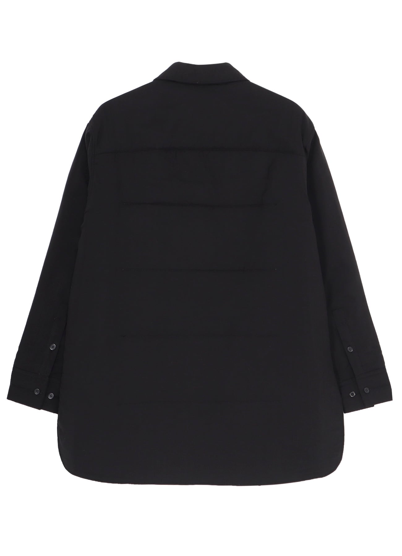 CELLULOSE LAWN PK DETAIL PADDED BLOUSE