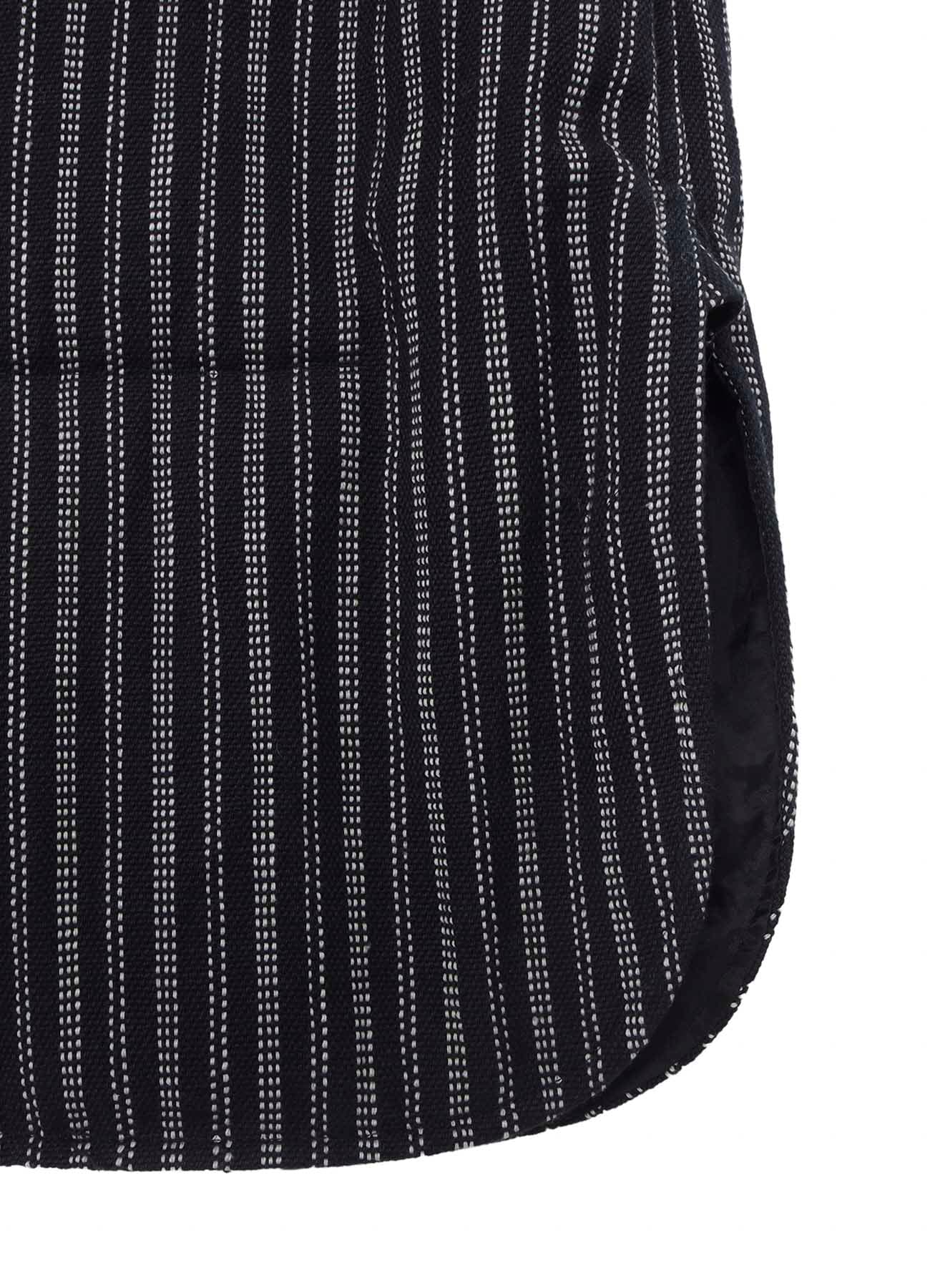 KHADI COTTON TAB COLLAR PADDED BLOUSE