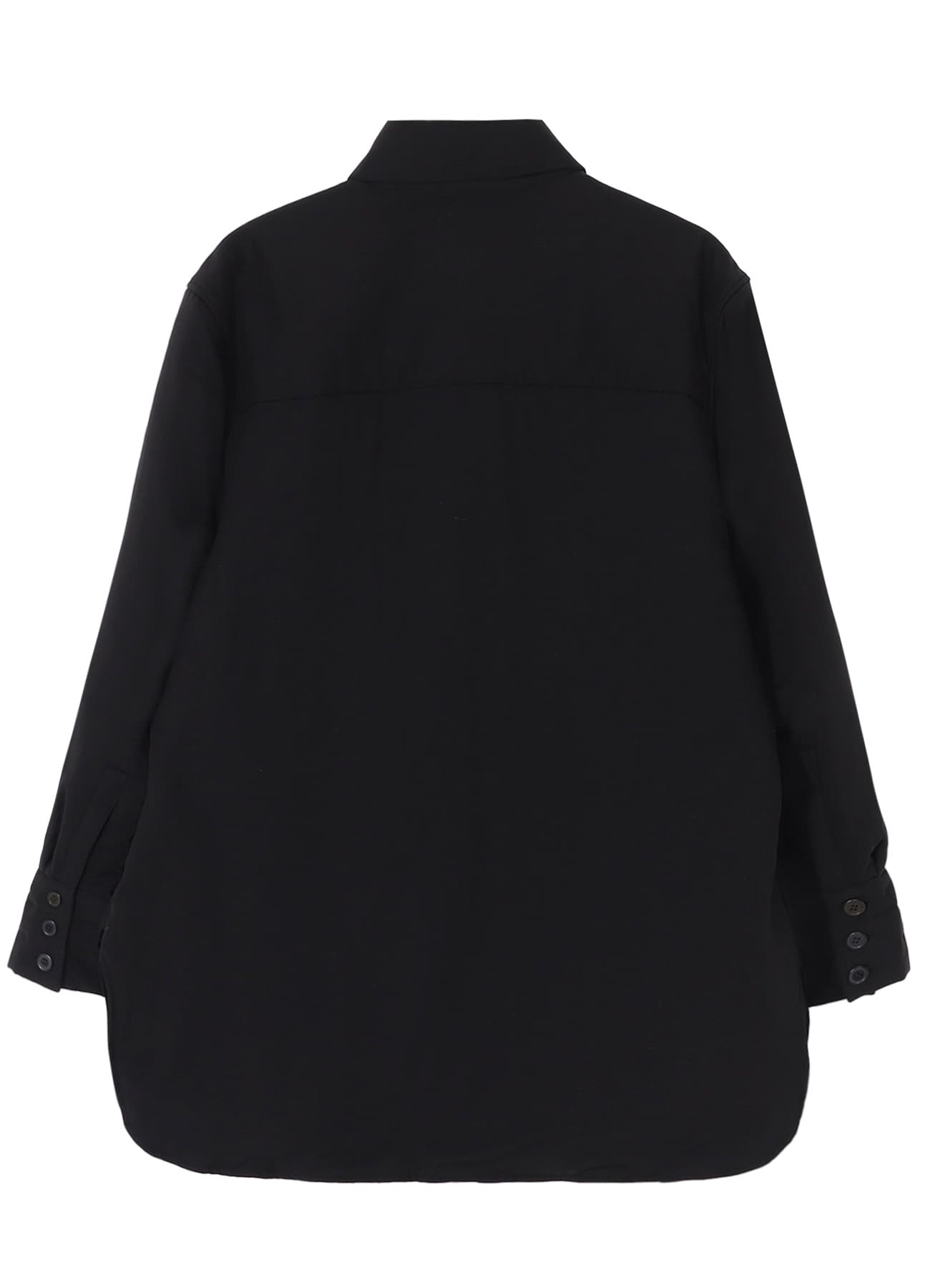 CELLULOSE LAWN STOLE DETAIL PADDED BLOUSE