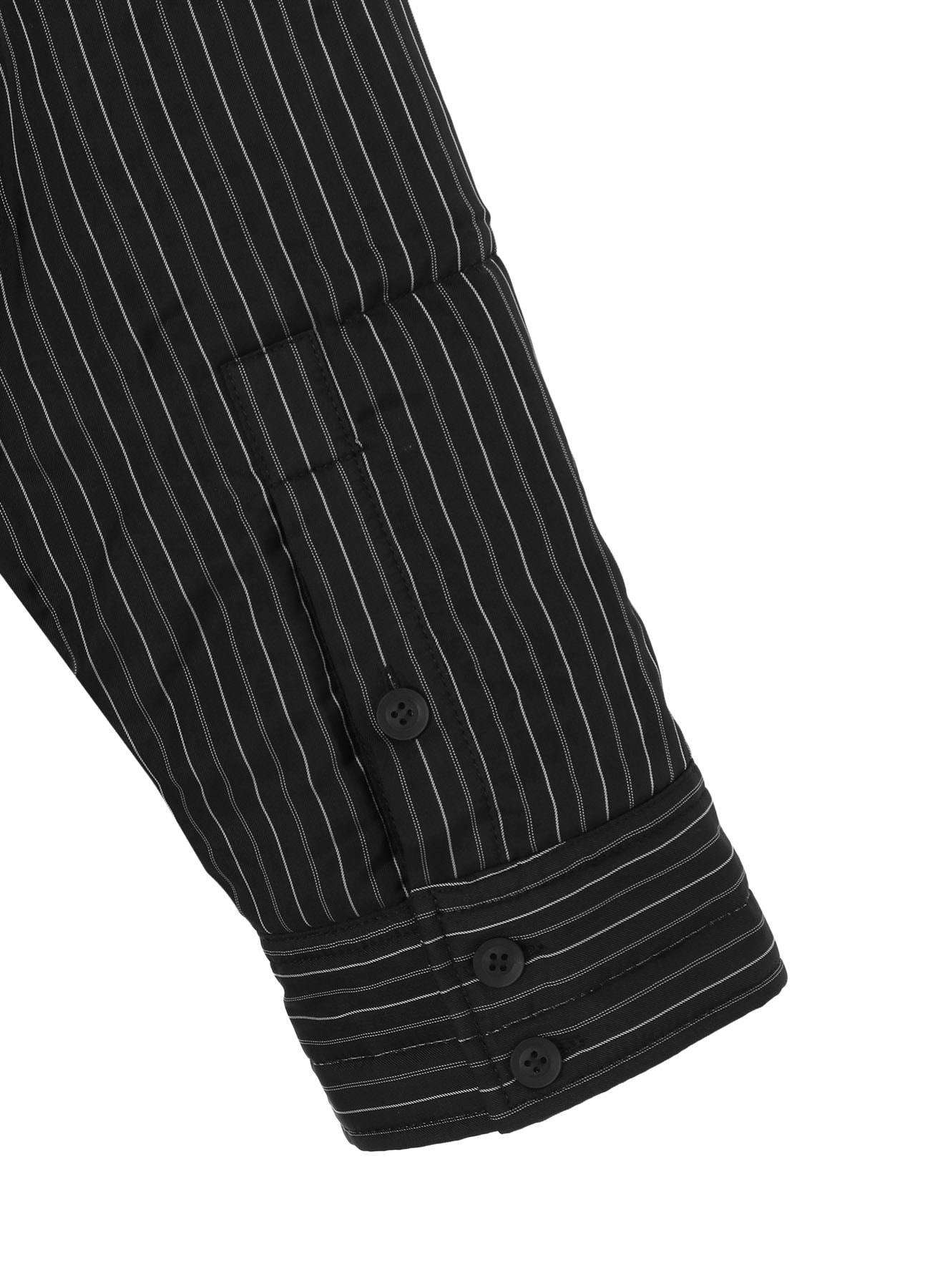 CU STRIPE-A CHIN STRAP PADDED BLOUSE